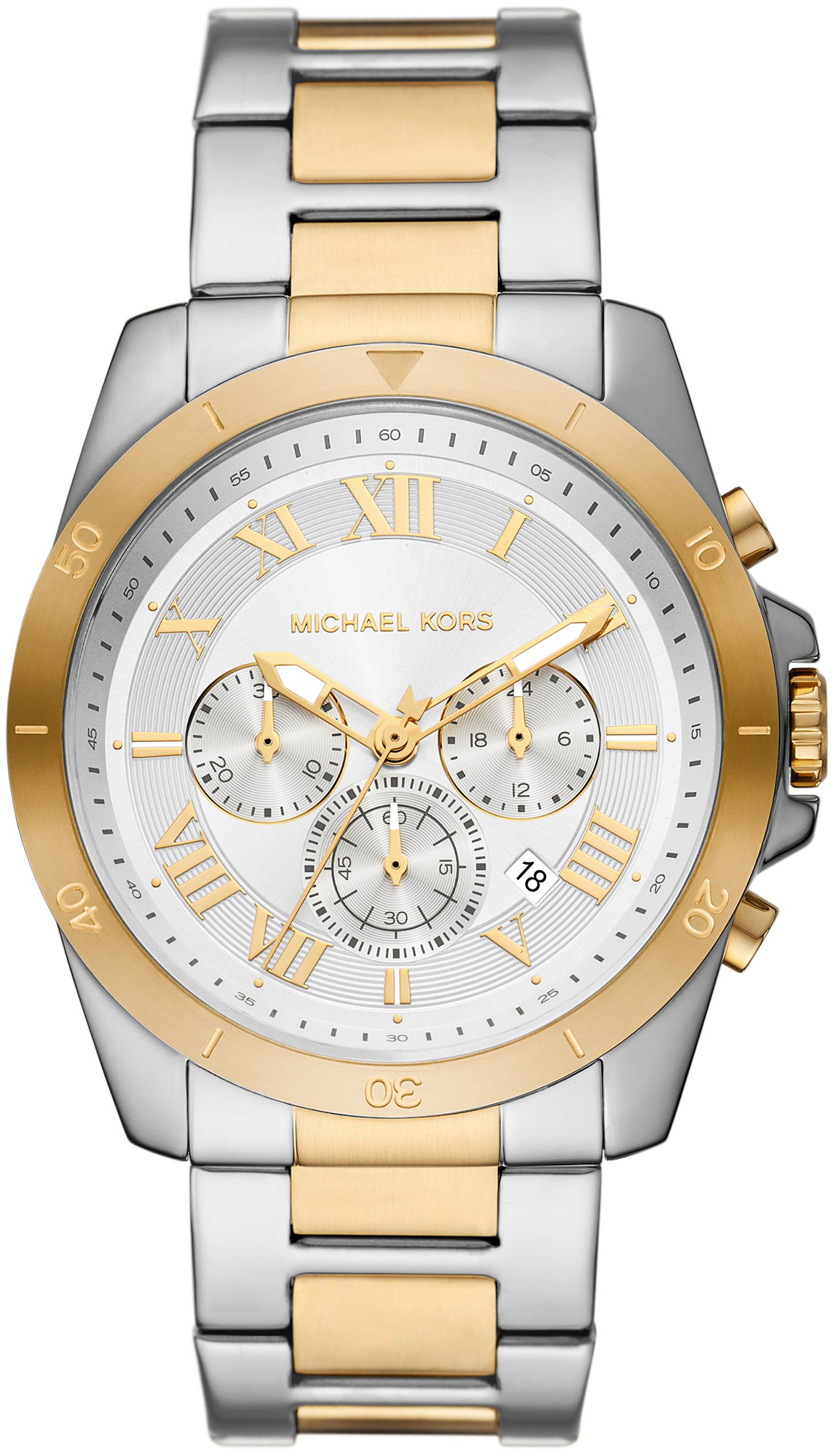 Michael Kors Bicolor Stainless Steel 44mm MK9183