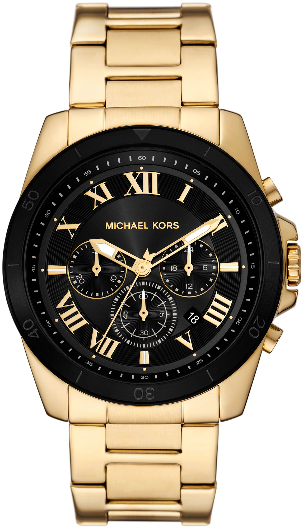 Michael Kors Gold Stainless Steel 44mm MK9184