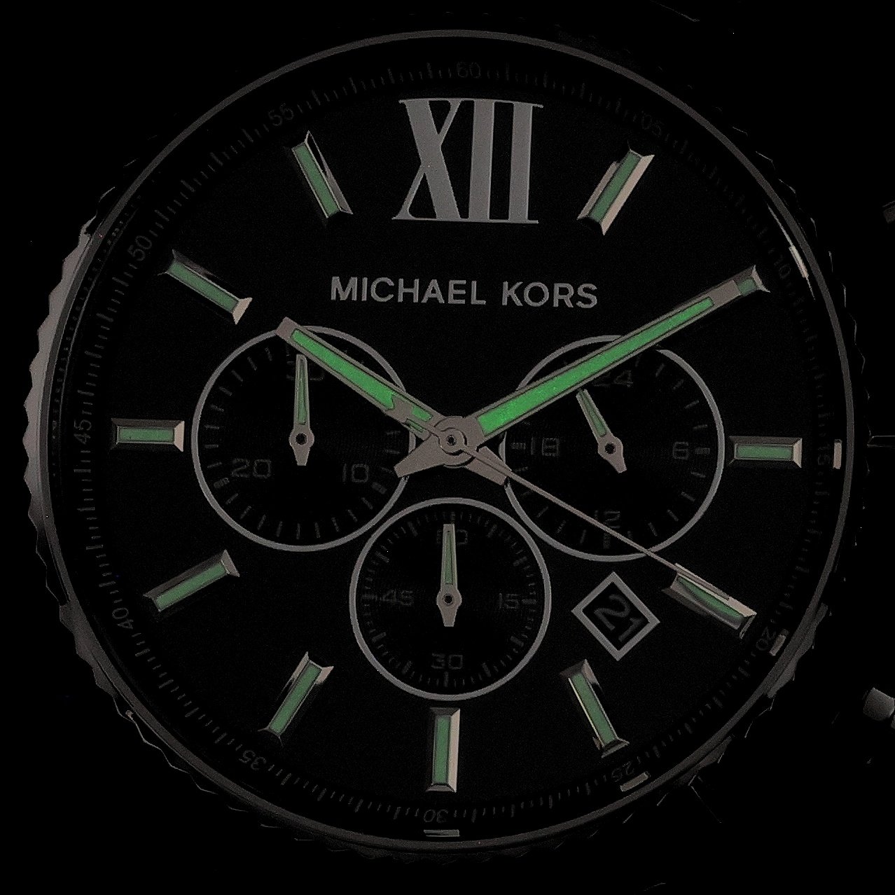 Michael Kors MK9217SET Lexington Grey Stainless Steel Gift Set 45mm Lexington fashion-modowy zegarek szary