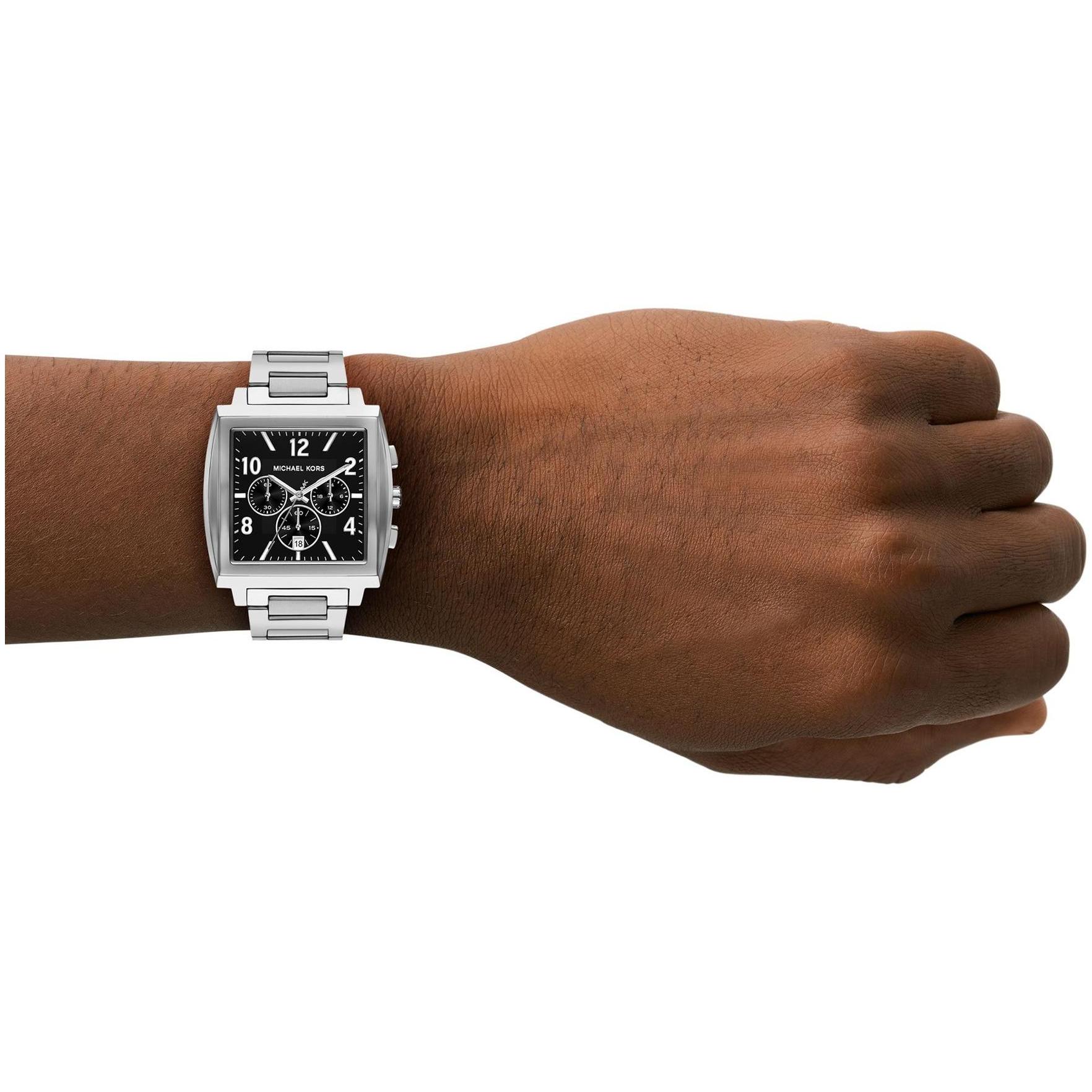 Michael Kors MK9230 Rhys Michael Kors fashion-modowy zegarek srebrny - miniatura 8