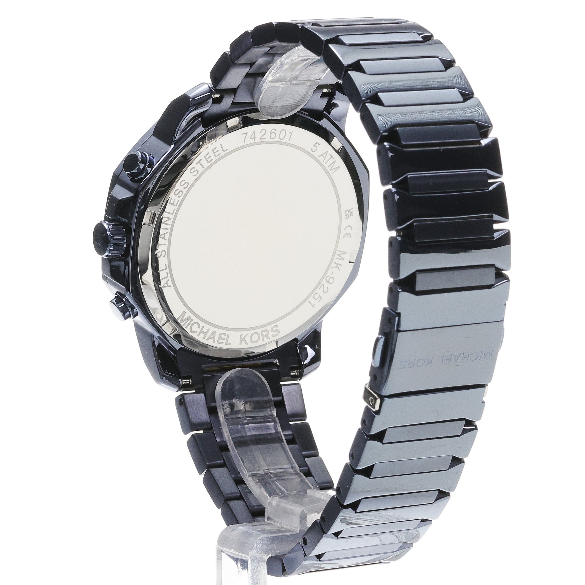 Michael Kors MK9251 Oversized Prescott Michael Kors fashion-modowy zegarek niebieski - miniatura 4