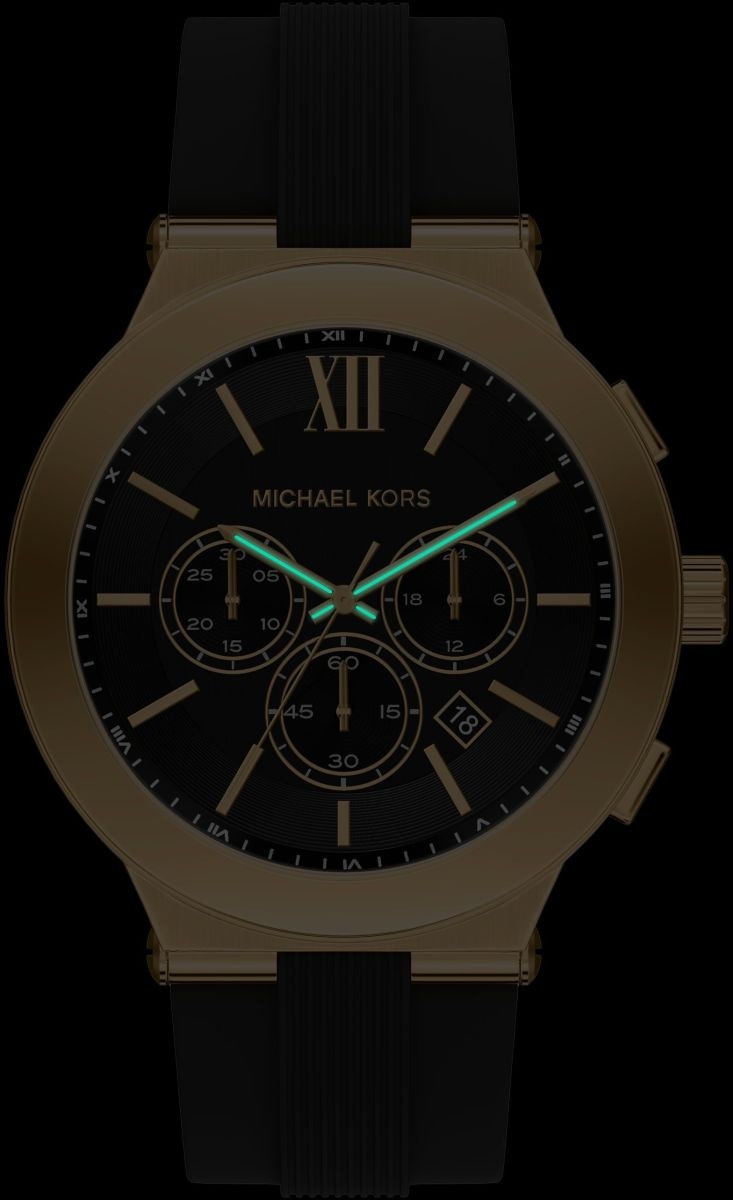 Michael Kors MK9253 zegarek złoty fashion-modowy Męskie pasek - miniatura 5