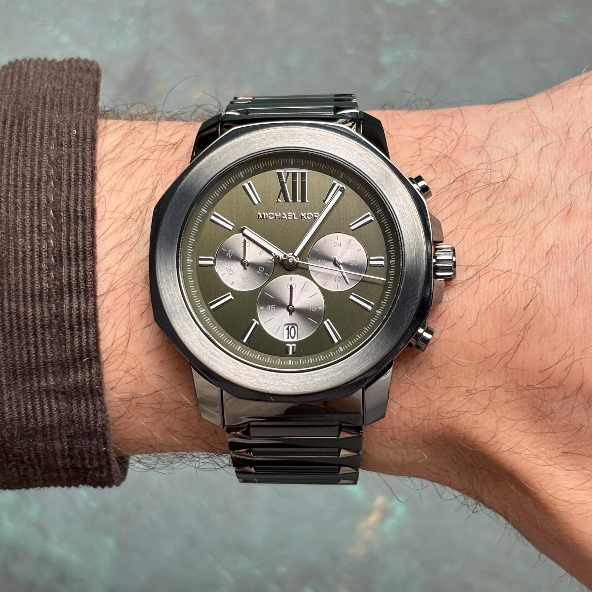 Michael Kors MK9259 Prescott Męskie sportowy zegarek szary - miniatura 6