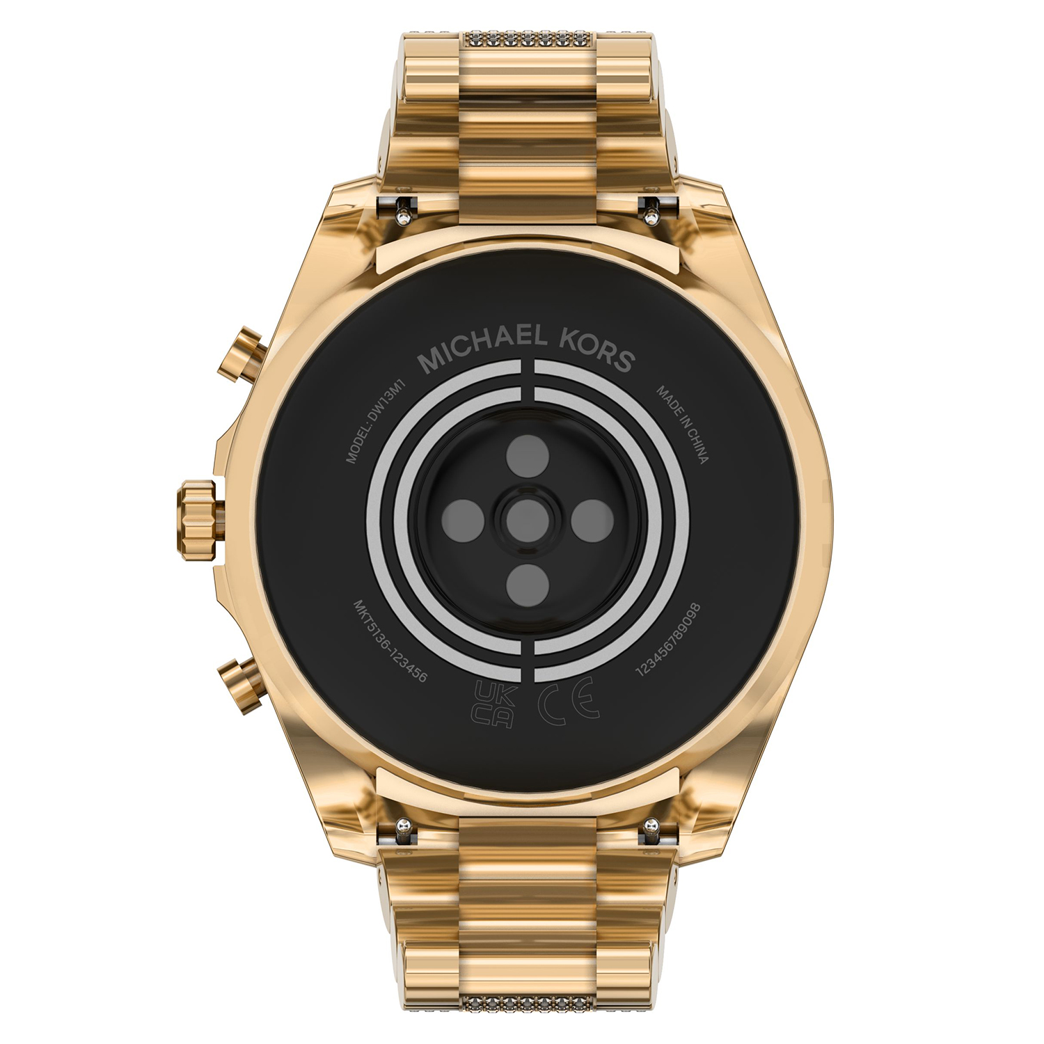 Michael Kors MKT5136 zegarek Bradshaw z krokomierz - miniatura 4