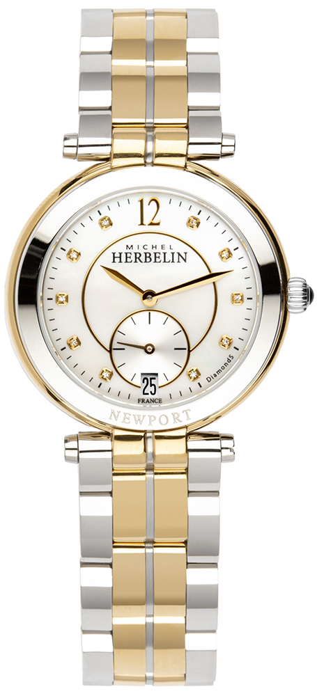 Herbelin NEWPORT LADIES DIAMONDS 18384/BTR89