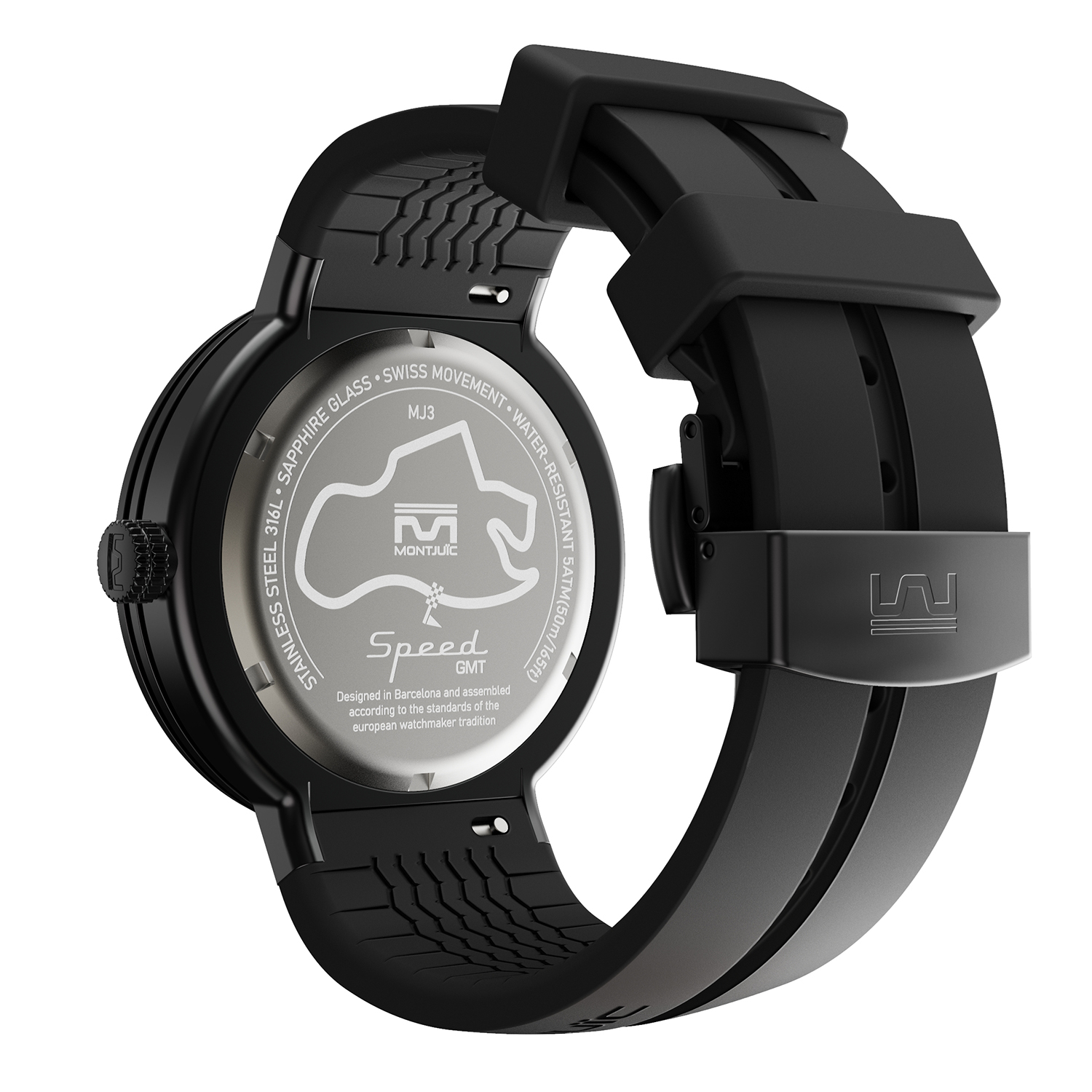 MJ30202B męski zegarek Speed GMT pasek - miniatura 3