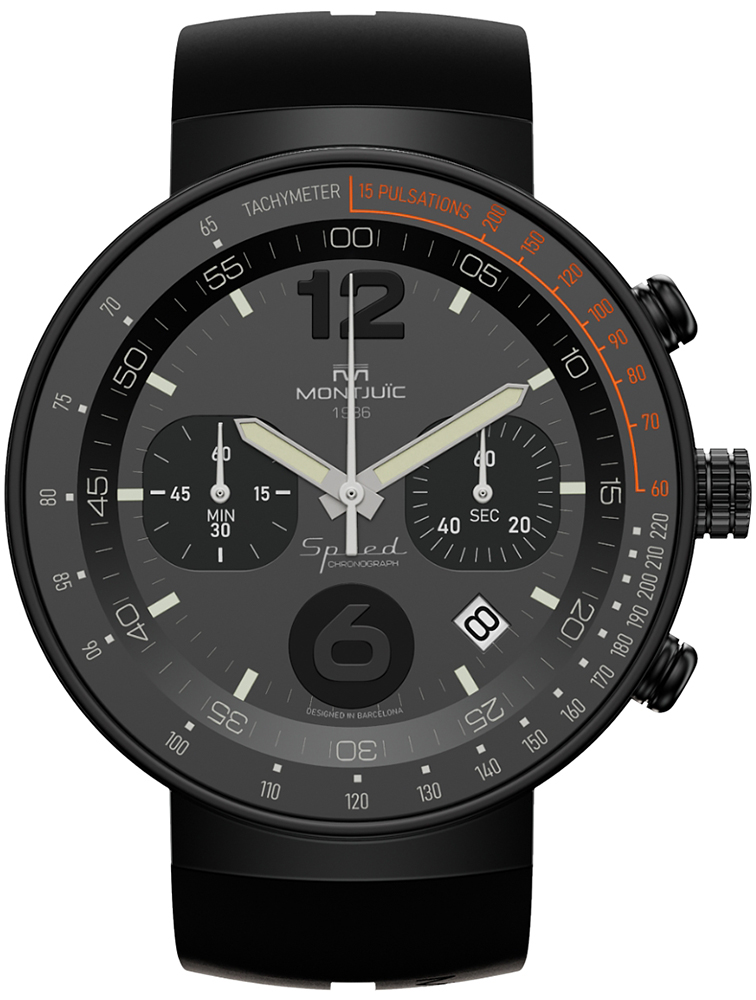 Montjuic Speed Chrono All Black MJ2.0501.B