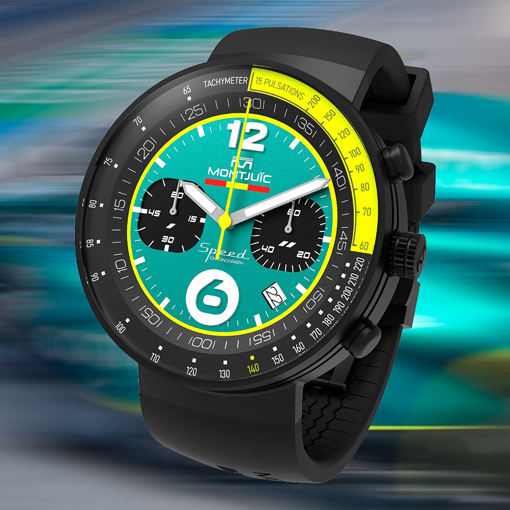 Montjuic MJ20906B zegarek sportowy Speed Chronograph - miniatura 4