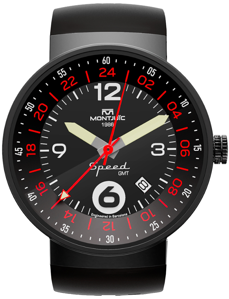 Montjuic GMT Sport Black MJ3.0202.B