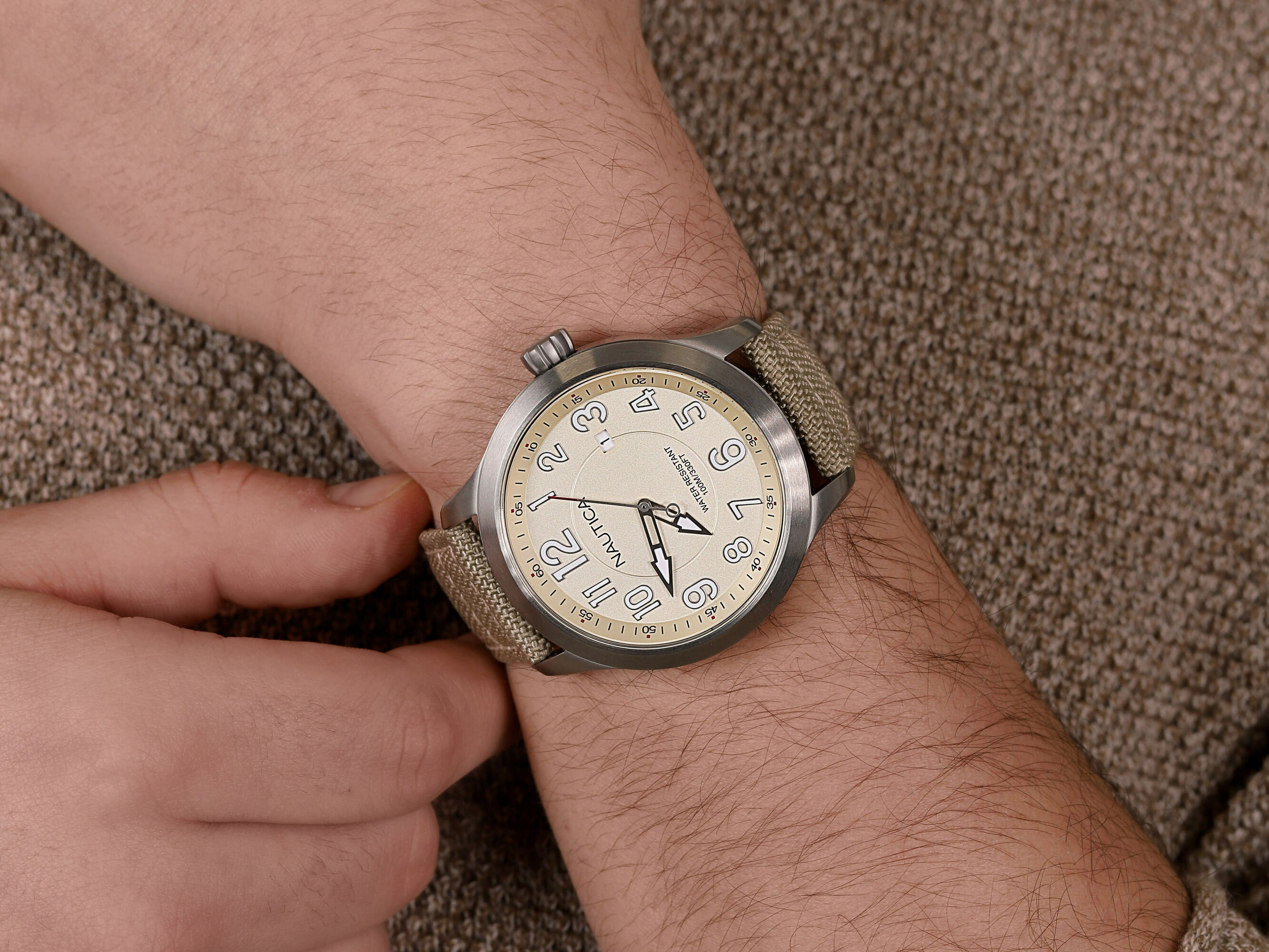Nautica NAI10500G męski zegarek Pasek pasek - miniatura 4