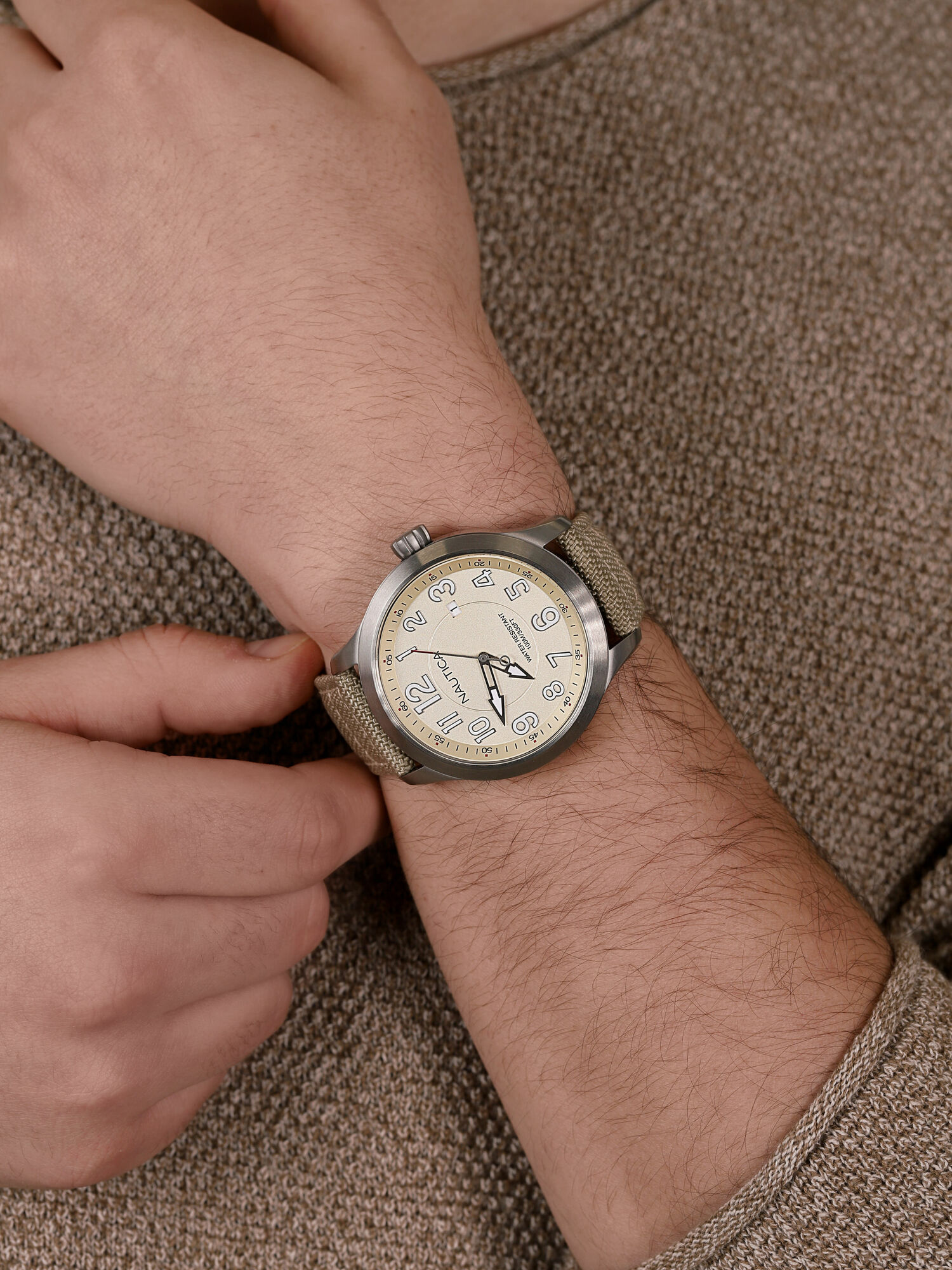 Nautica NAI10500G zegarek klasyczny Pasek - miniatura 3