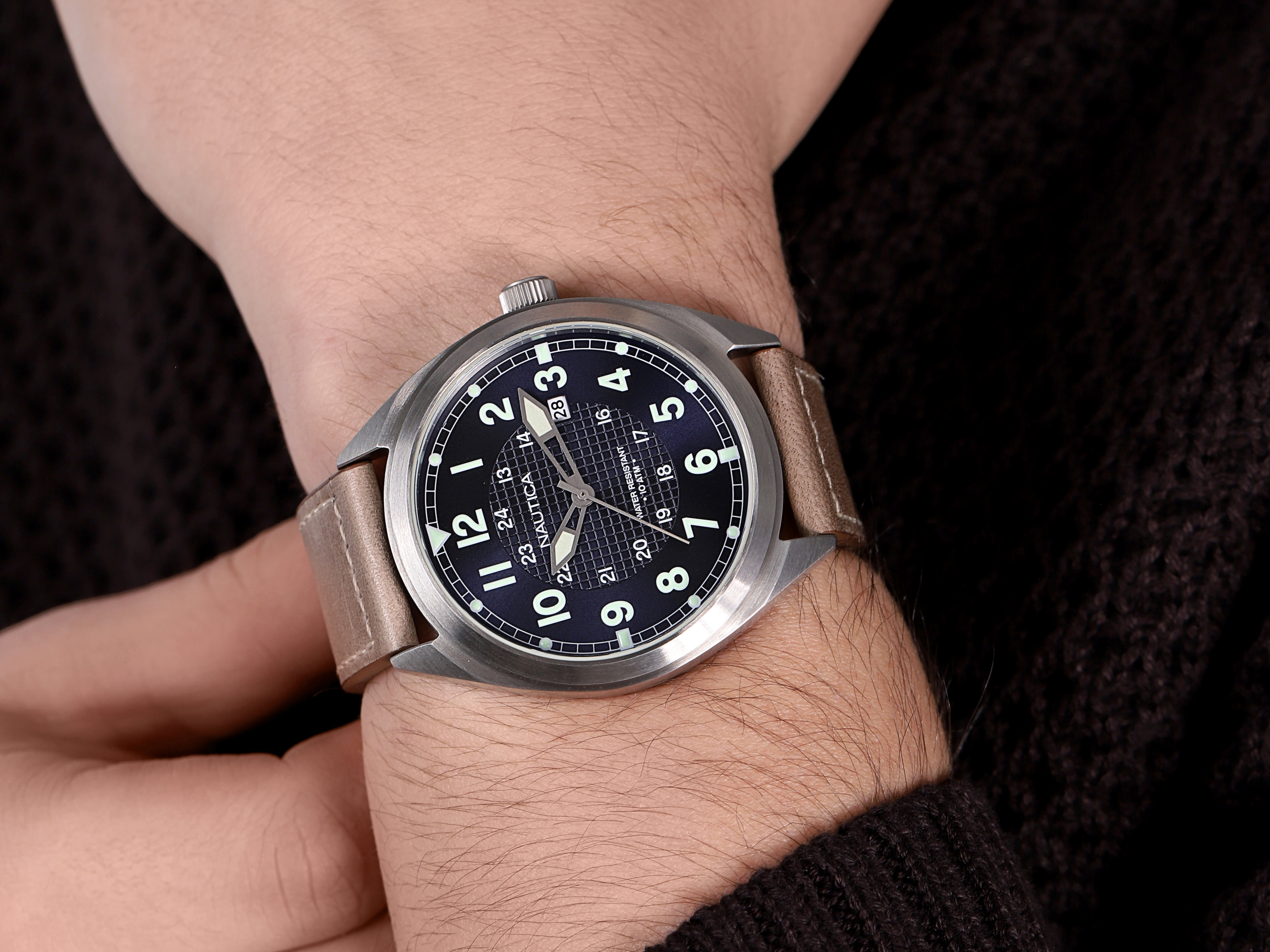 Nautica NAPBTP002 męski zegarek Pasek pasek - miniatura 4