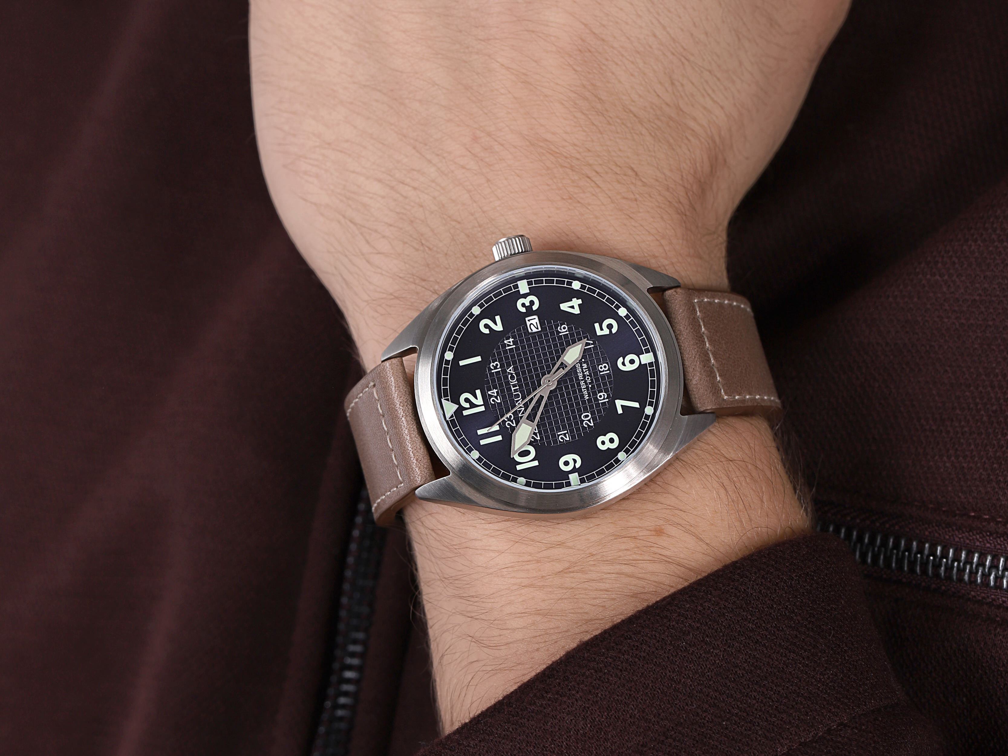 Nautica NAPBTP008 męski zegarek Pasek pasek - miniatura 4