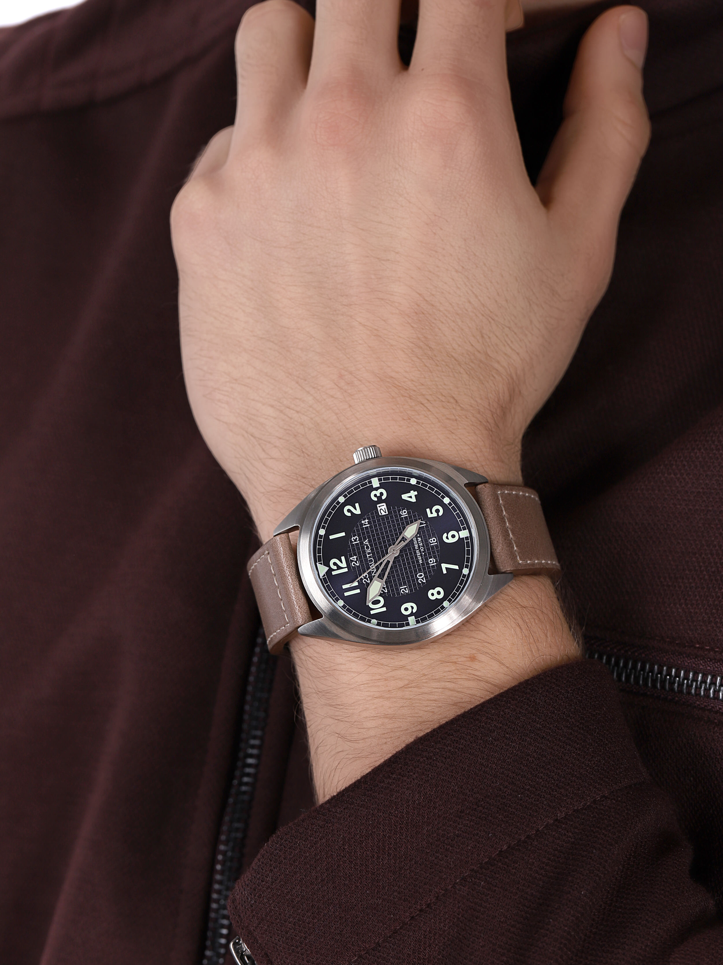 Nautica NAPBTP008 zegarek klasyczny Pasek - miniatura 3