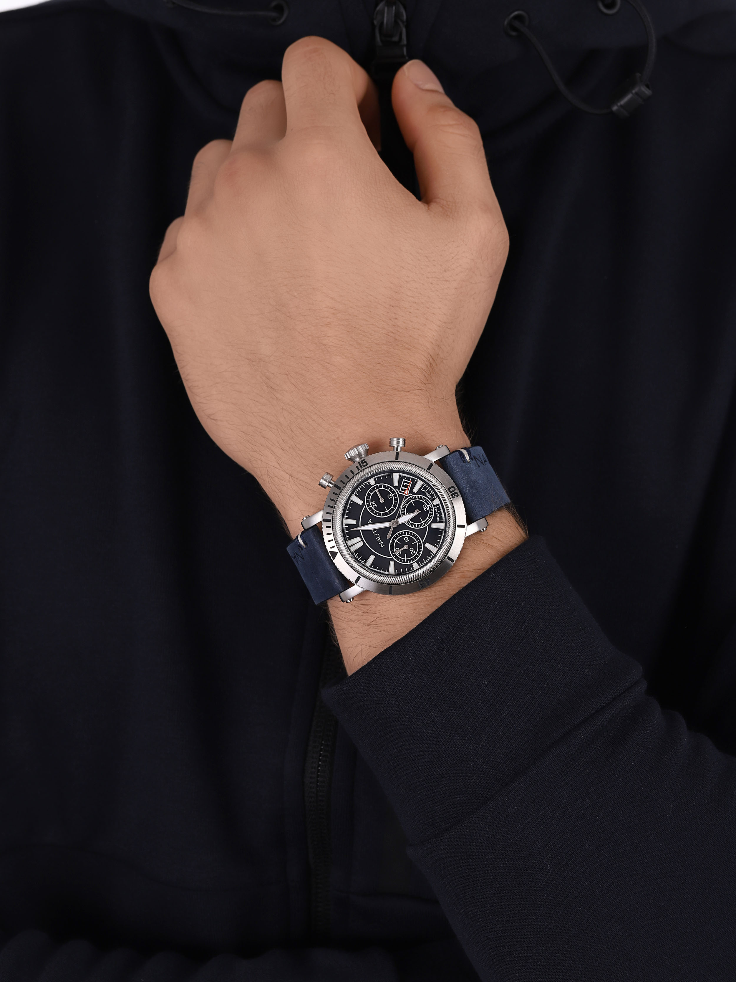 Nautica NAPFMT002 zegarek sportowy Pasek - miniatura 3