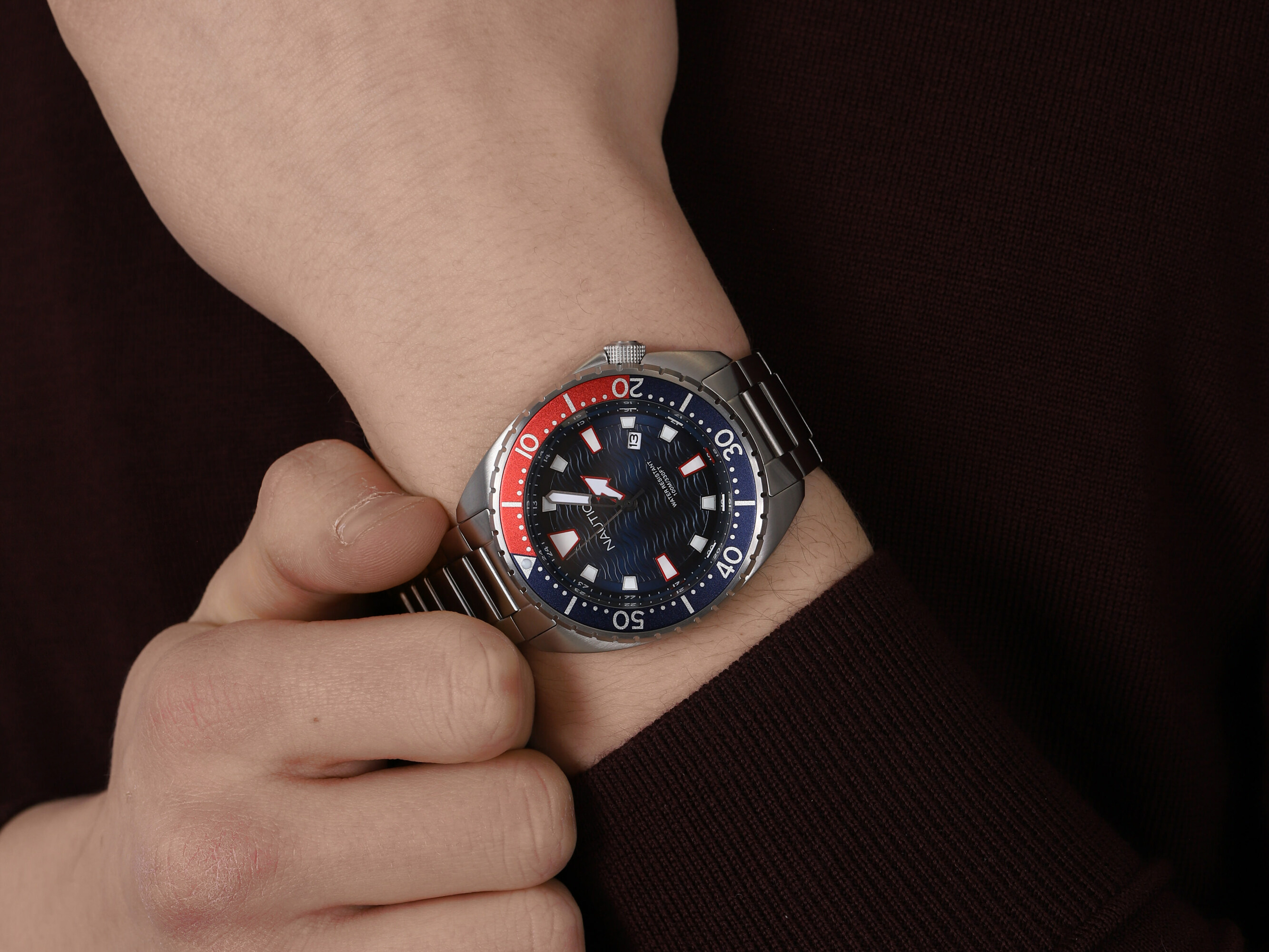 Nautica NAPHAS904 zegarek klasyczny Bransoleta - miniatura 4