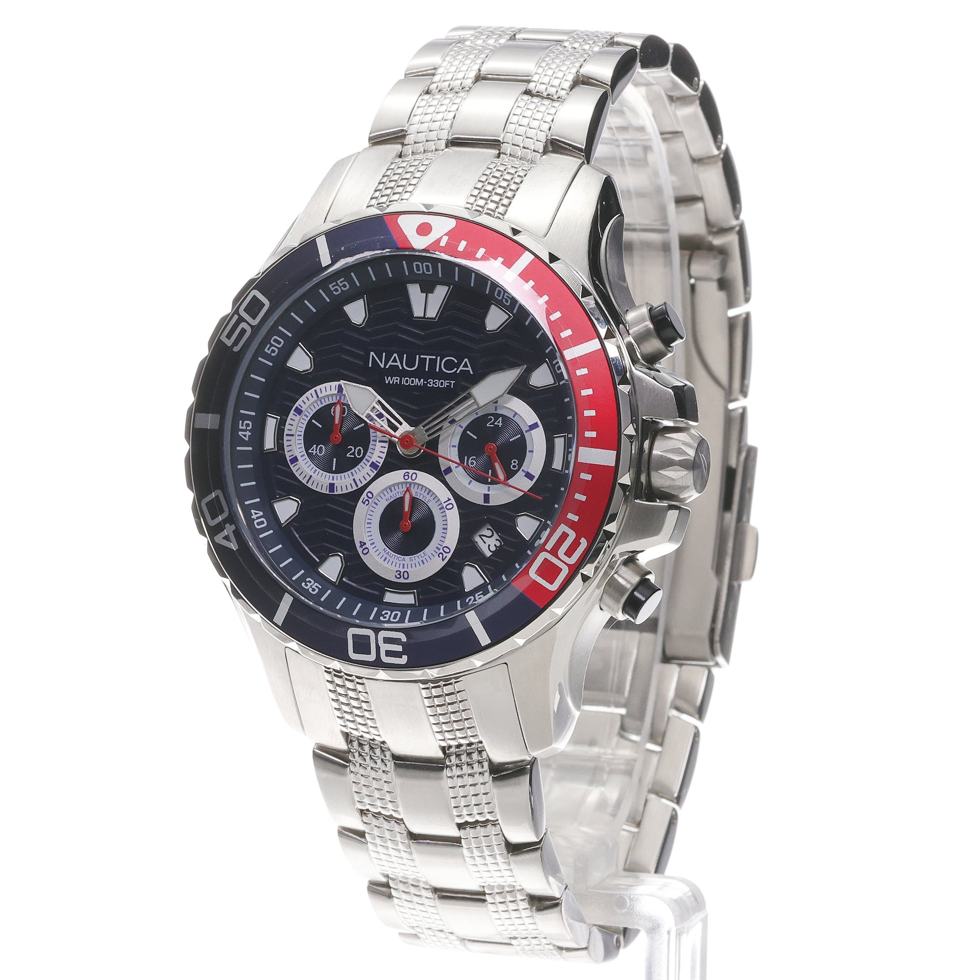 Nautica NAPNSS504 Męskie NST Chronograph zegarek męski sportowy mineralne - miniatura 2