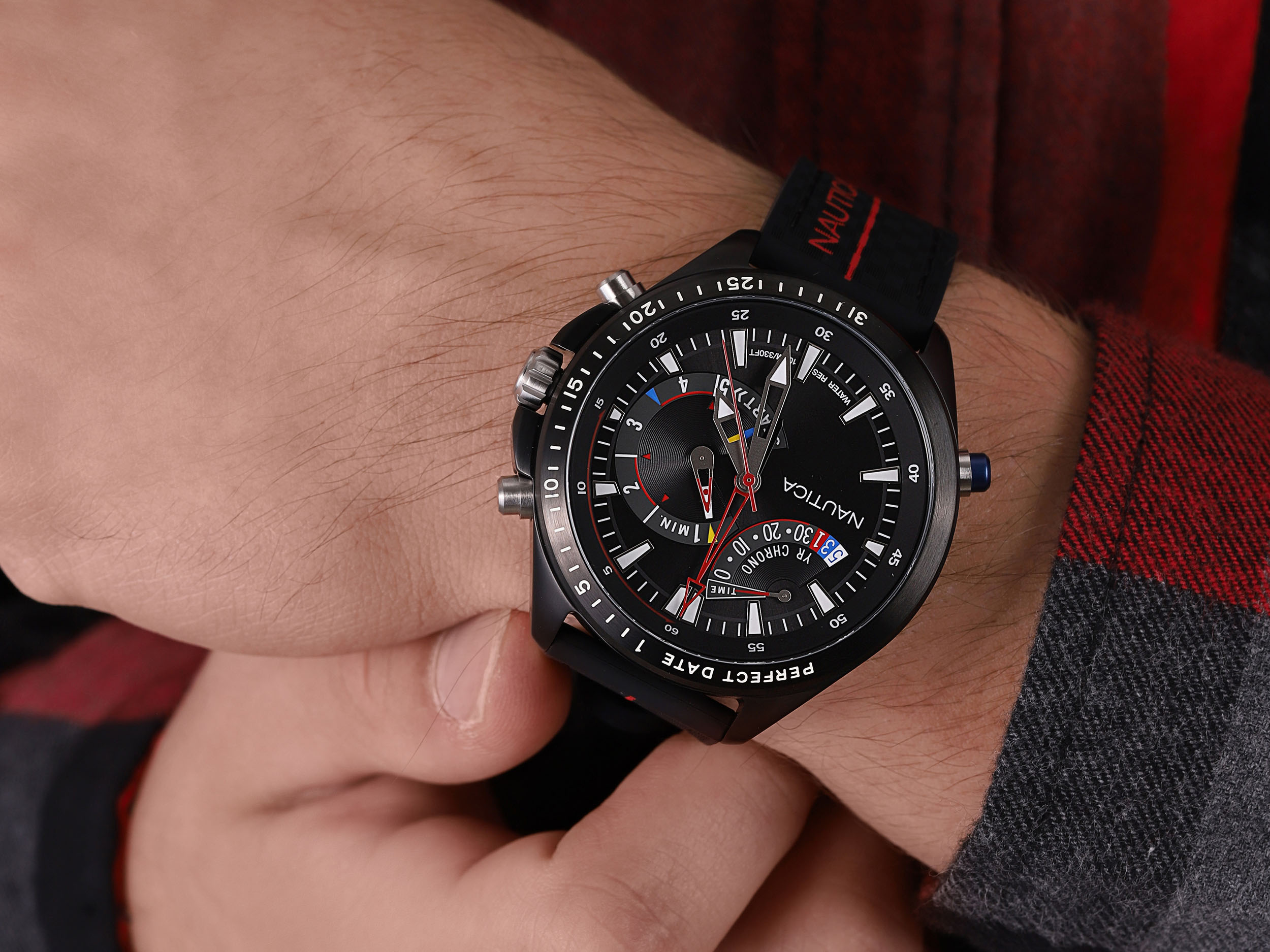 Nautica NAPSWS002 STAR WORLD zegarek sportowy Pasek - miniatura 4