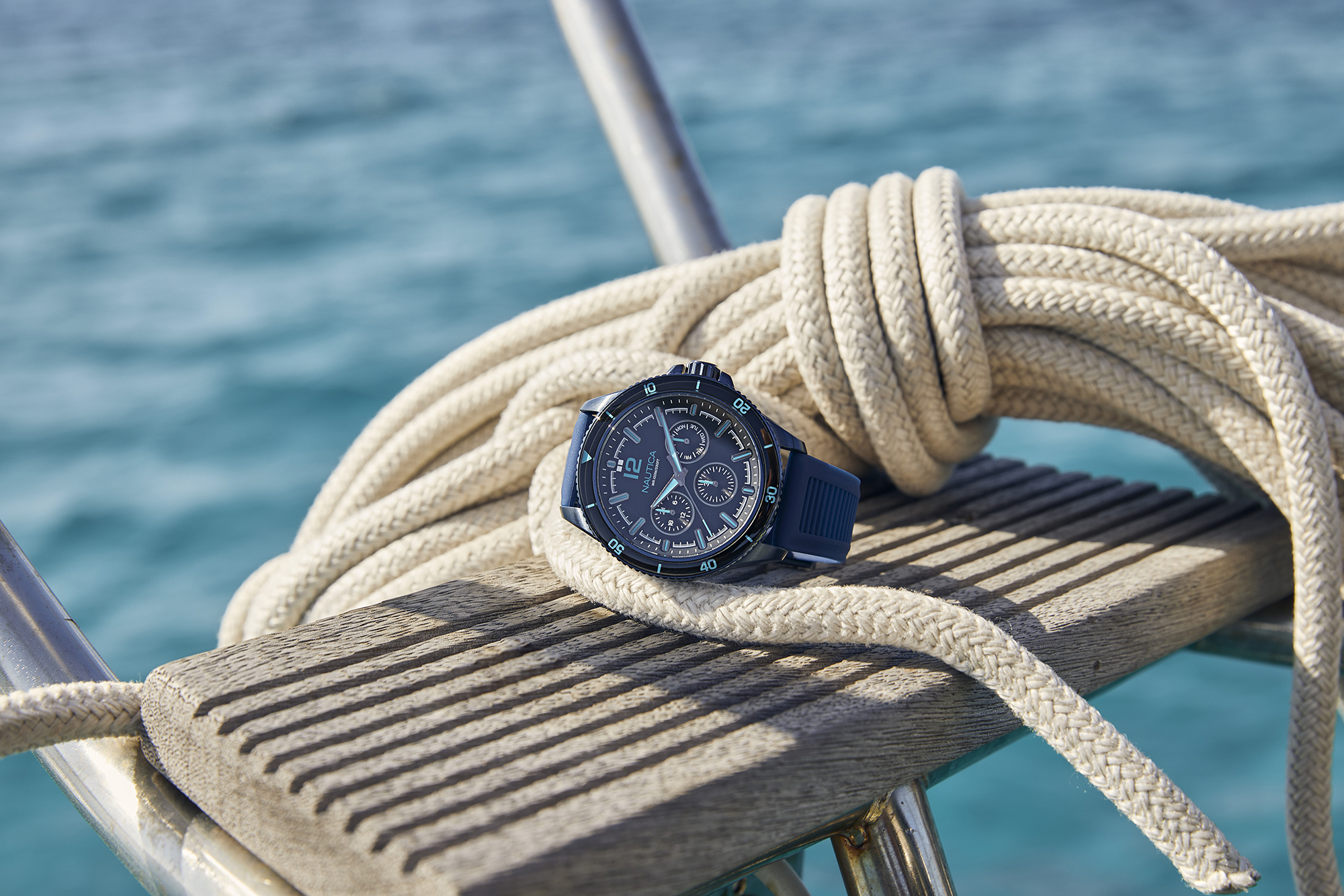 Nautica NAPWRS401 NCT WINDROSE zegarek klasyczny Pasek - miniatura 4
