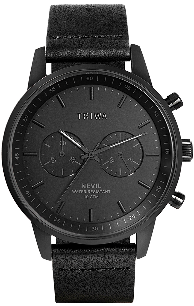 Triwa NIGHT NEVIL BLACK MESH NEST127-CL110101P