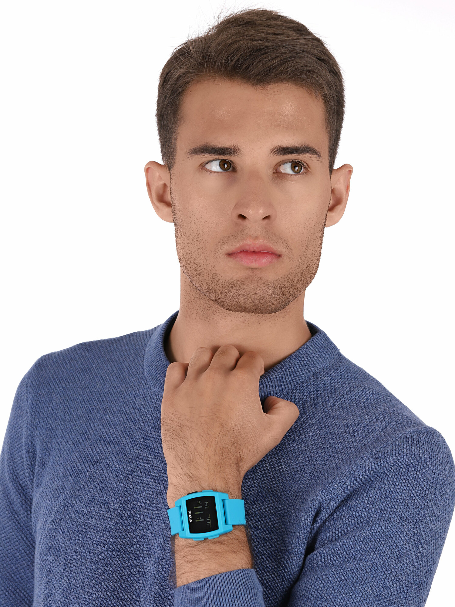 Nixon A1104-2556 BASE TIDE LOCALS ONLY zegarek męski sportowy mineralne - miniatura 2