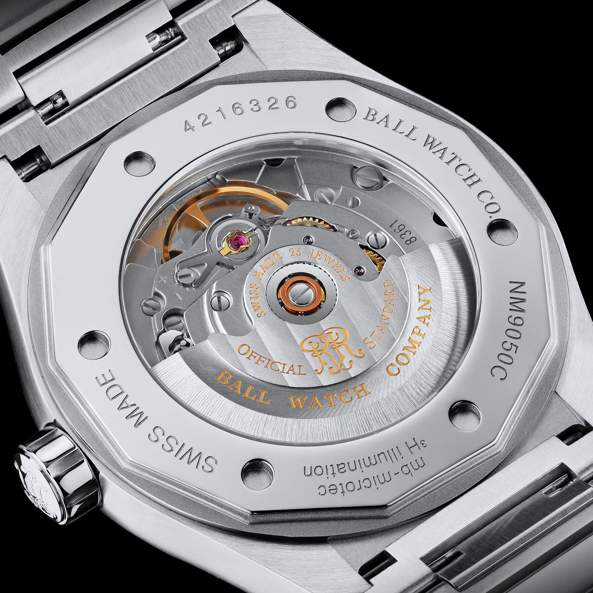 NM9050C-S1-IBE męski zegarek Roadmaster bransoleta - miniatura 4