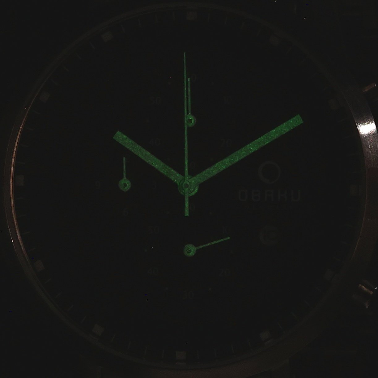 Obaku Denmark V147GCBSC1 zegarek srebrny klasyczny Slim bransoleta - miniatura 5