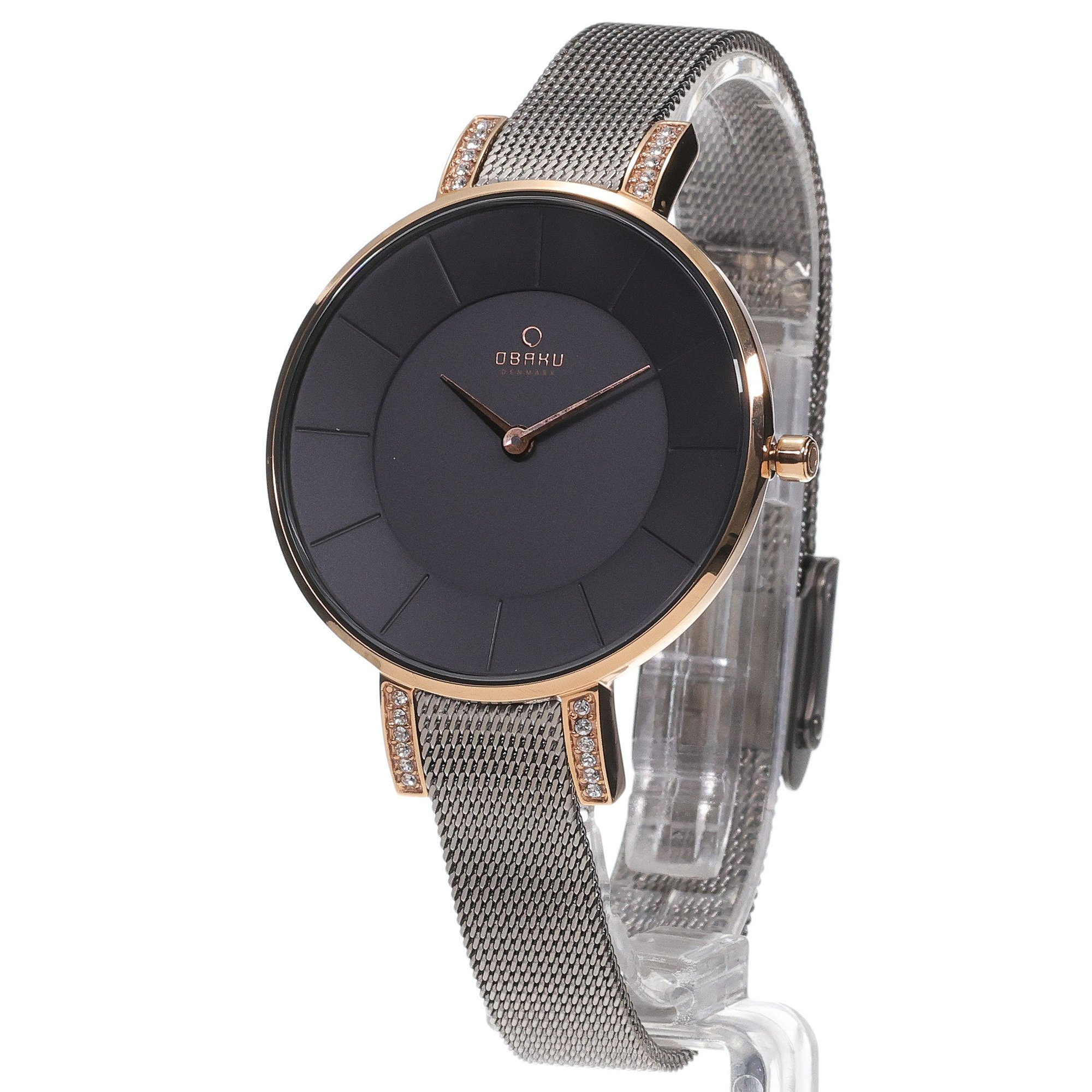 Obaku Denmark V158LEVJMJ zegarek damski fashion-modowy Slim bransoleta - miniatura 2