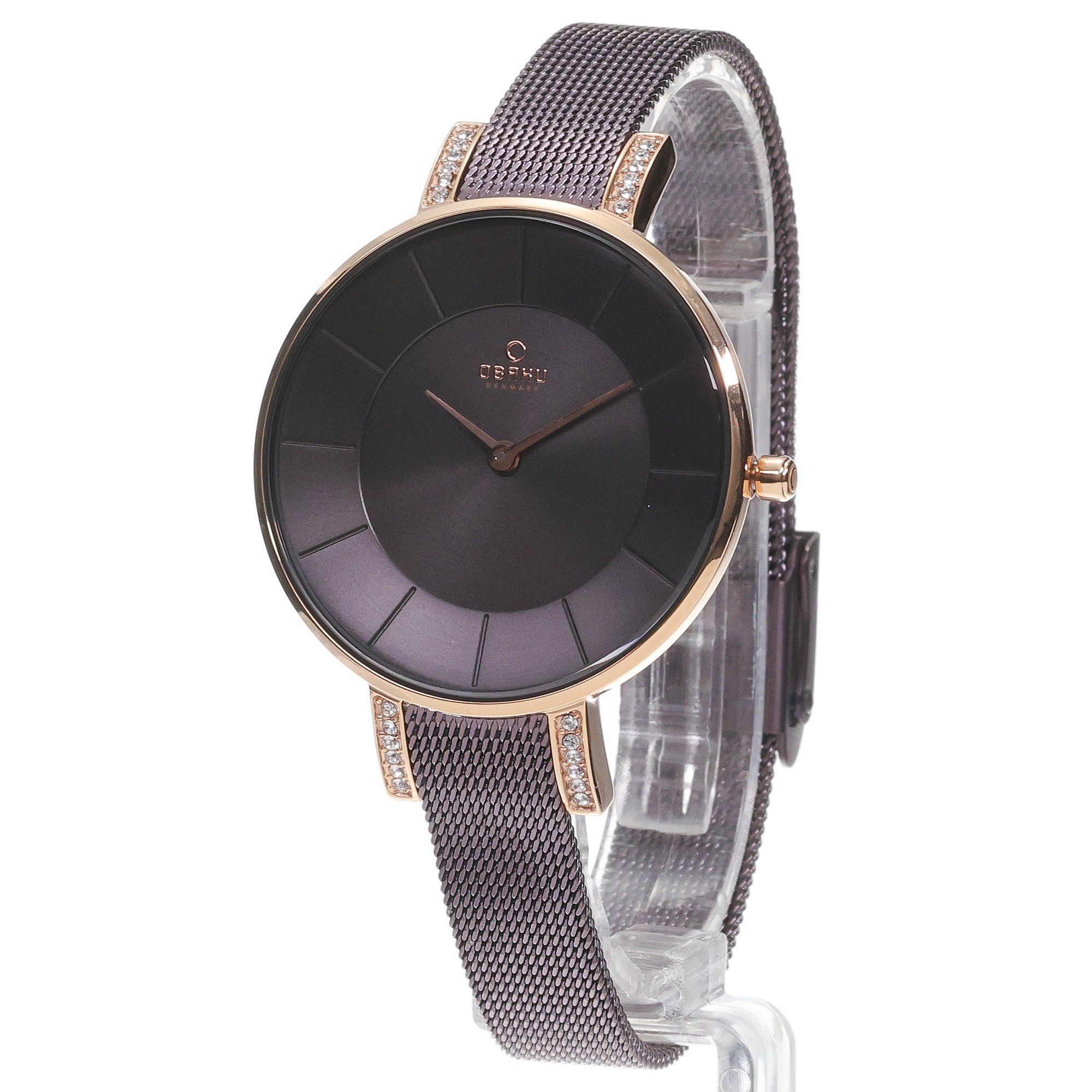 Obaku Denmark V158LEVNMN zegarek damski fashion-modowy Slim bransoleta - miniatura 2