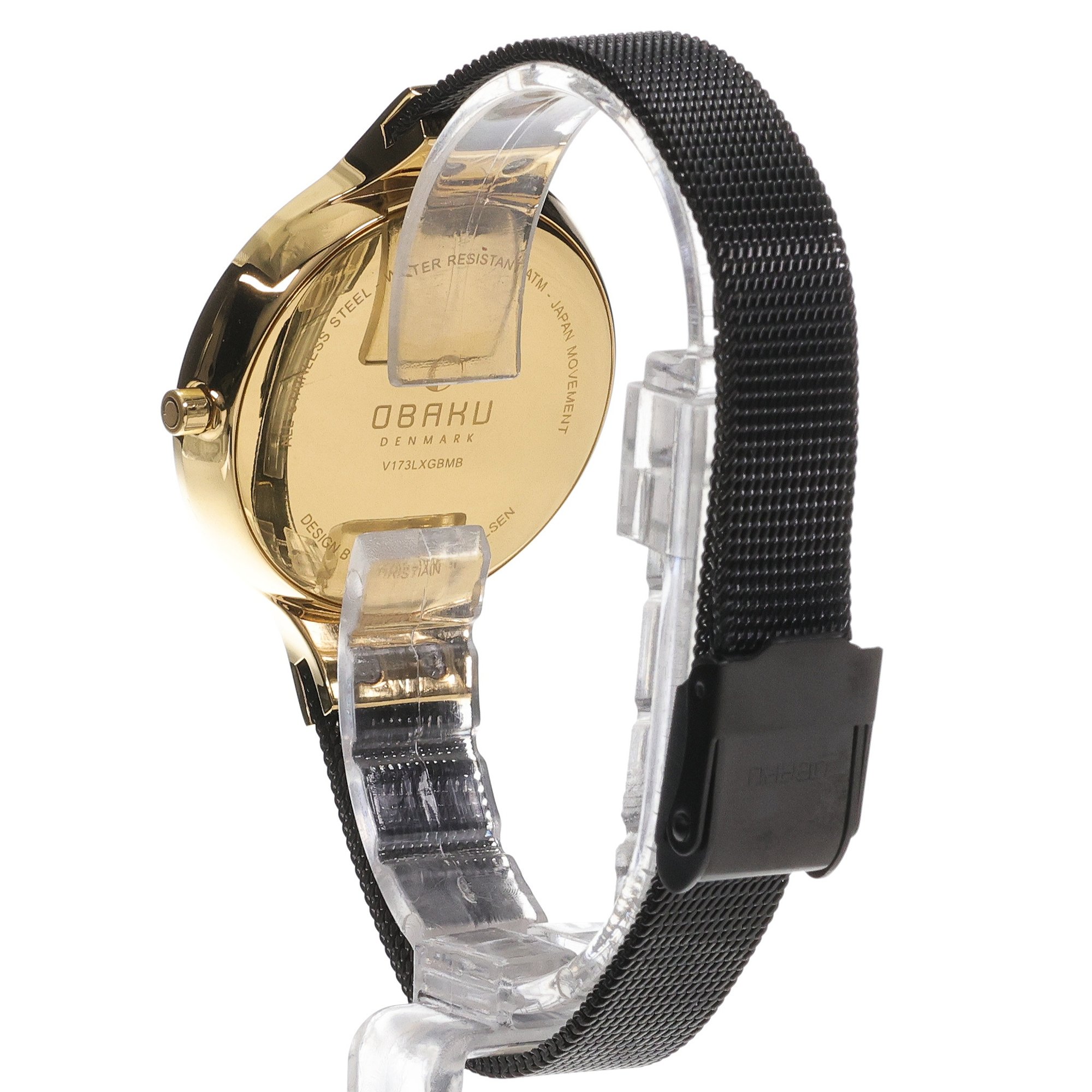 Obaku Denmark V173LXGBMB damski zegarek Slim bransoleta - miniatura 4
