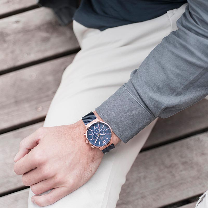 Obaku Denmark V180GCVLML zegarek skandynawskie Slim - miniatura 13