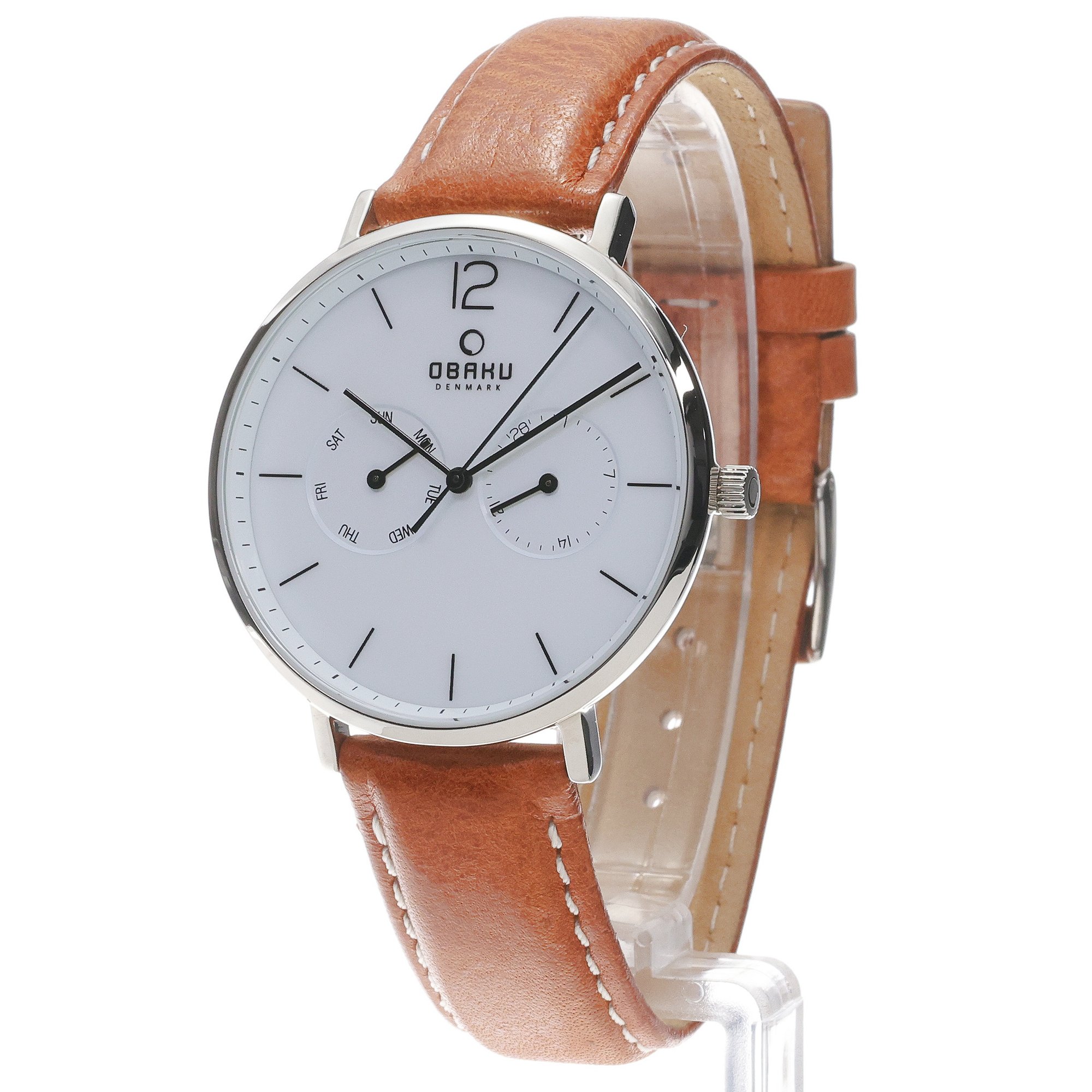Obaku Denmark V182GMCWRZ zegarek męski klasyczny Damskie pasek - miniatura 2