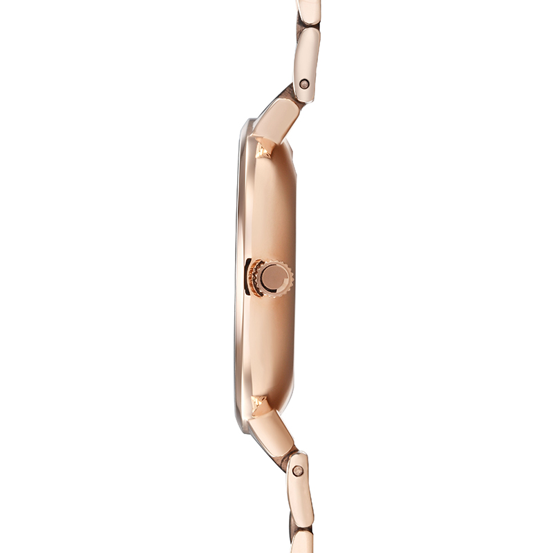 Obaku Denmark V189LXVJSJ zegarek różowe złoto klasyczny Slim bransoleta - miniatura 2