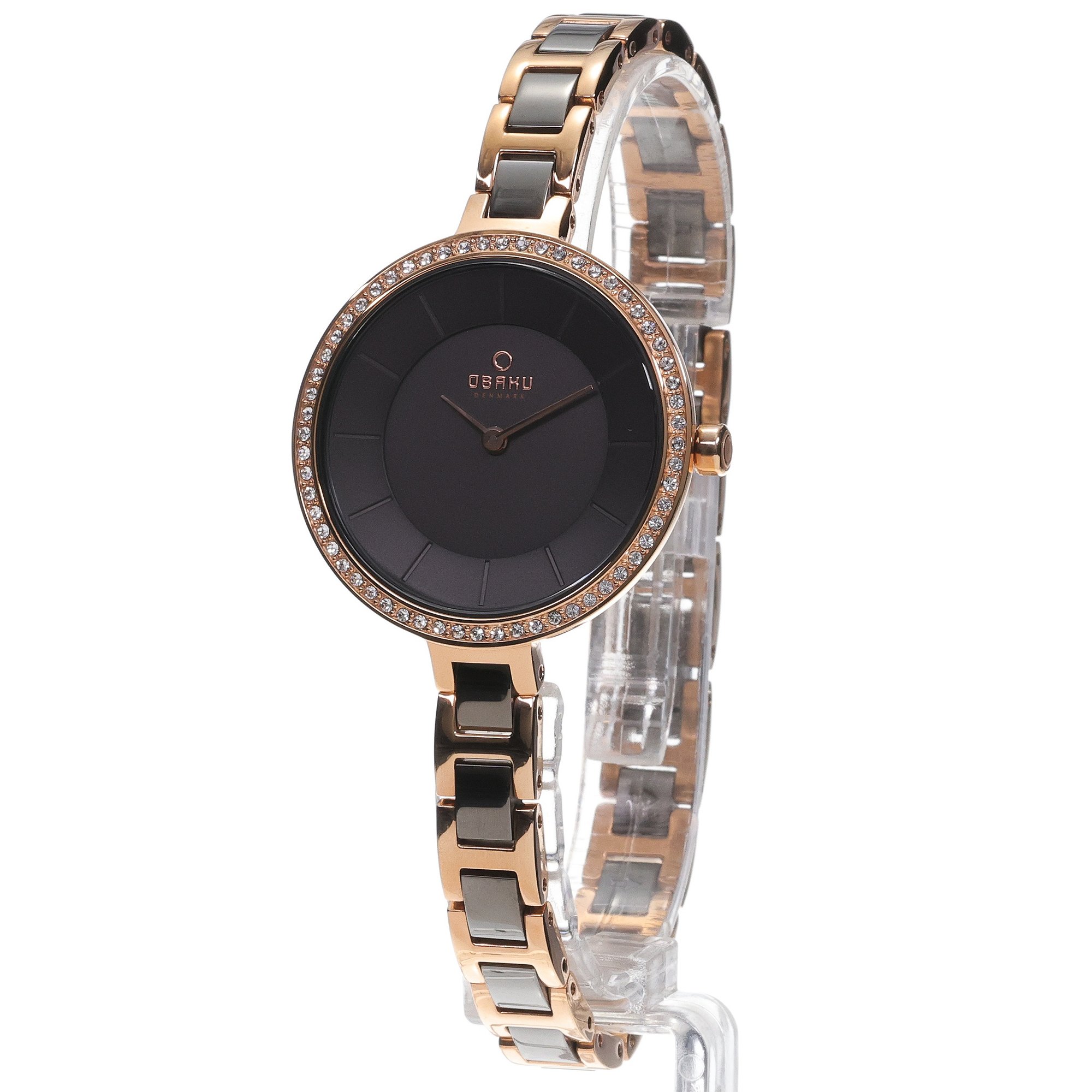 Obaku Denmark V191LEVNSV Classic zegarek klasyczny Slim - miniatura 2
