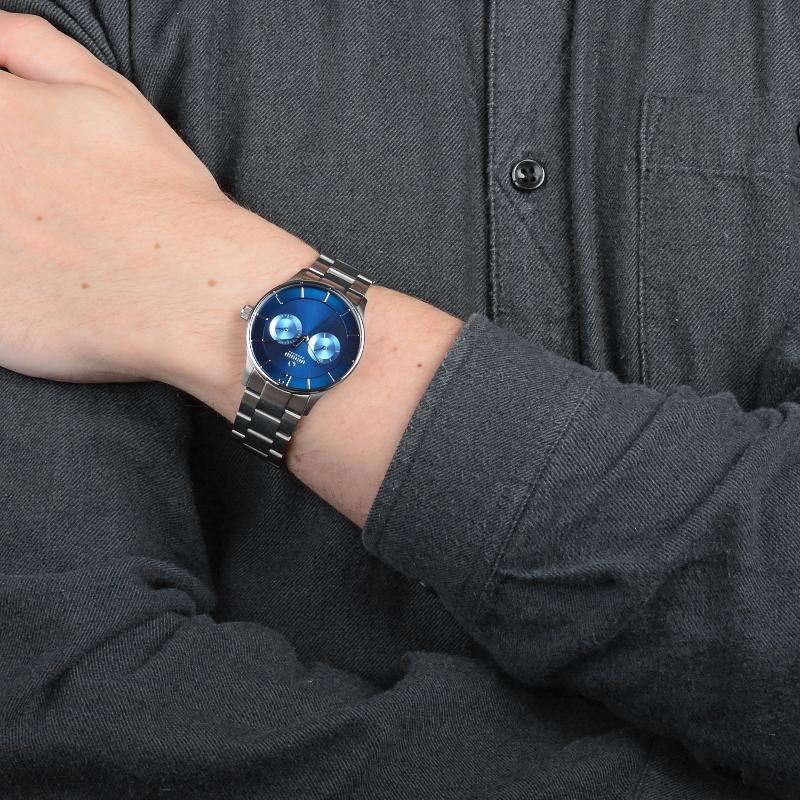 Obaku Denmark V192GMCLSC LUFT - DENIM zegarek klasyczny Slim