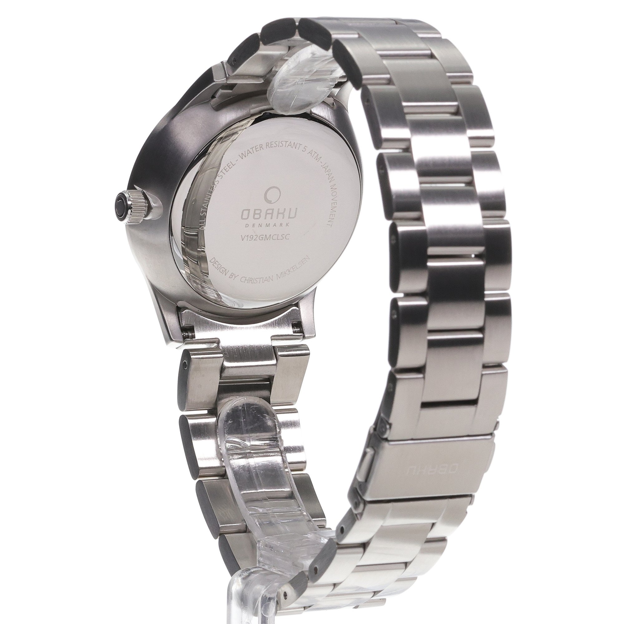 Obaku Denmark V192GMCLSC Slim LUFT - DENIM - Christian Mikkelsen zegarek męski klasyczny mineralne