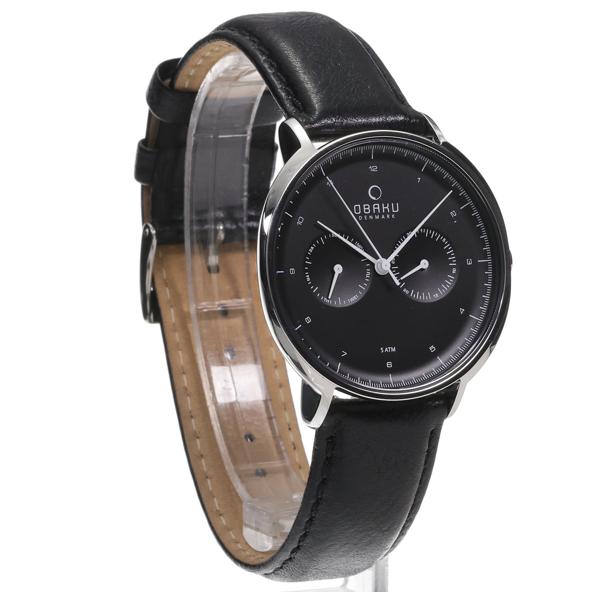 Obaku Denmark V193GMCBRB zegarek klasyczny Slim - miniatura 3
