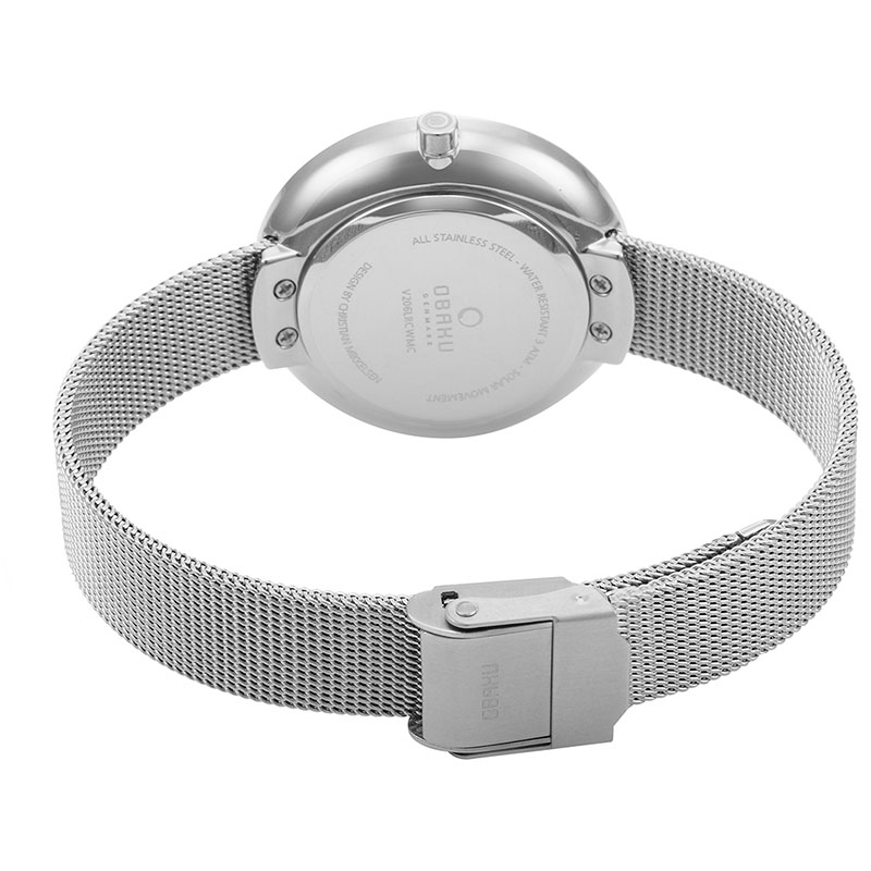 Obaku Denmark V206LRCWMC LYS - STEEL zegarek klasyczny Solar - miniatura 4