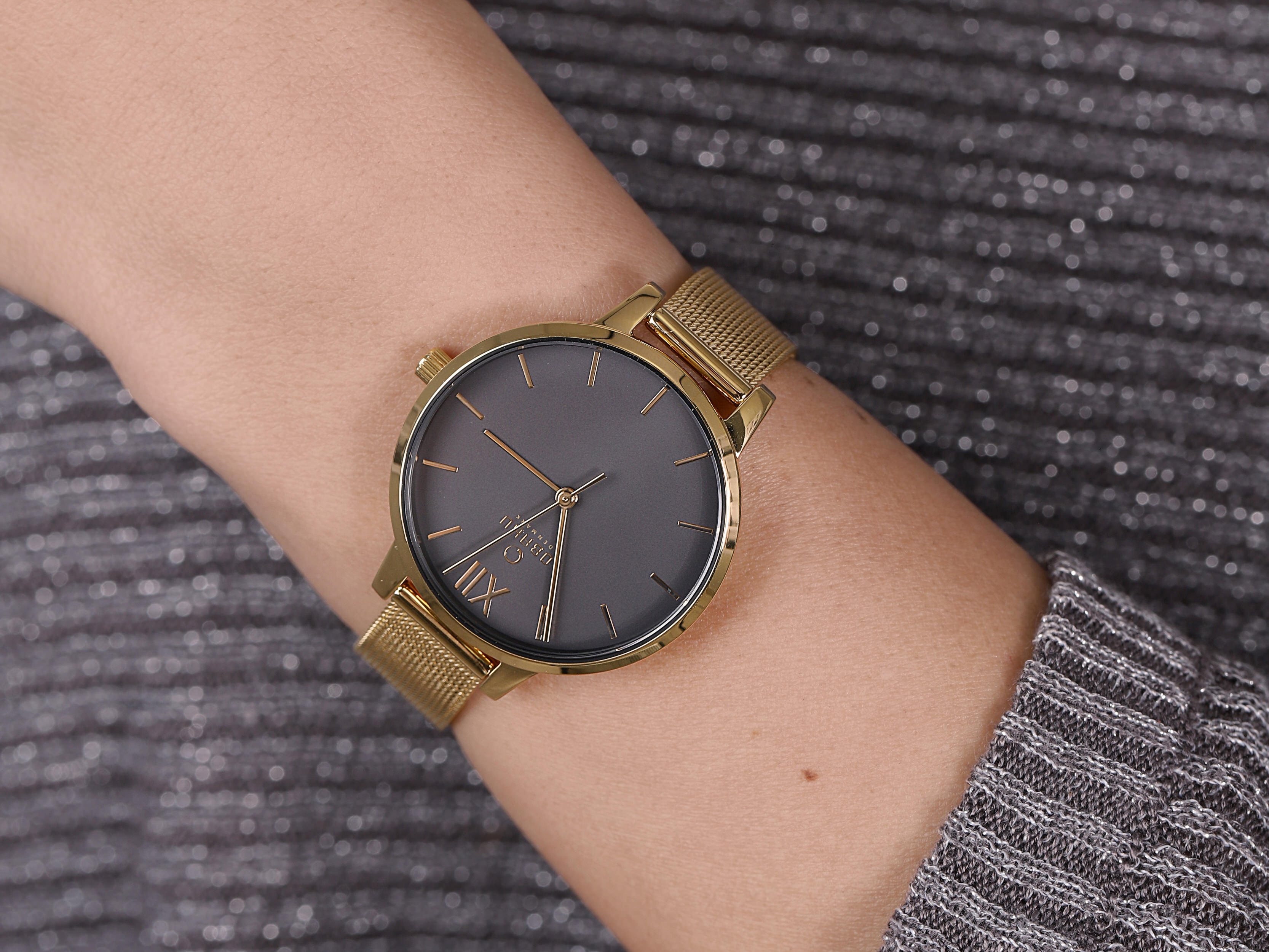 Obaku Denmark V209LXGJMG zegarek damski Slim - miniatura 4
