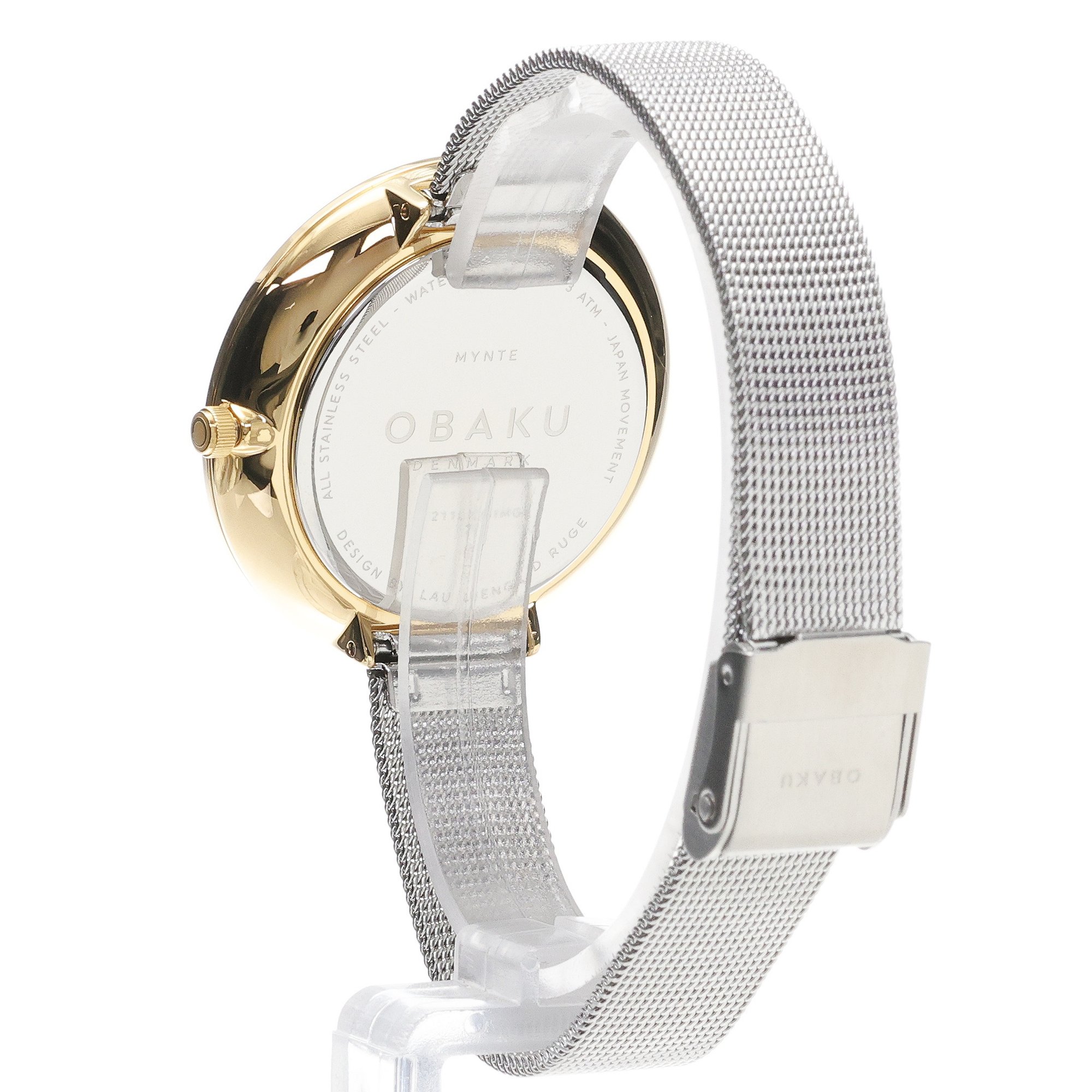 Obaku Denmark V211LXGIMC1 zegarek damski klasyczny Damskie bransoleta