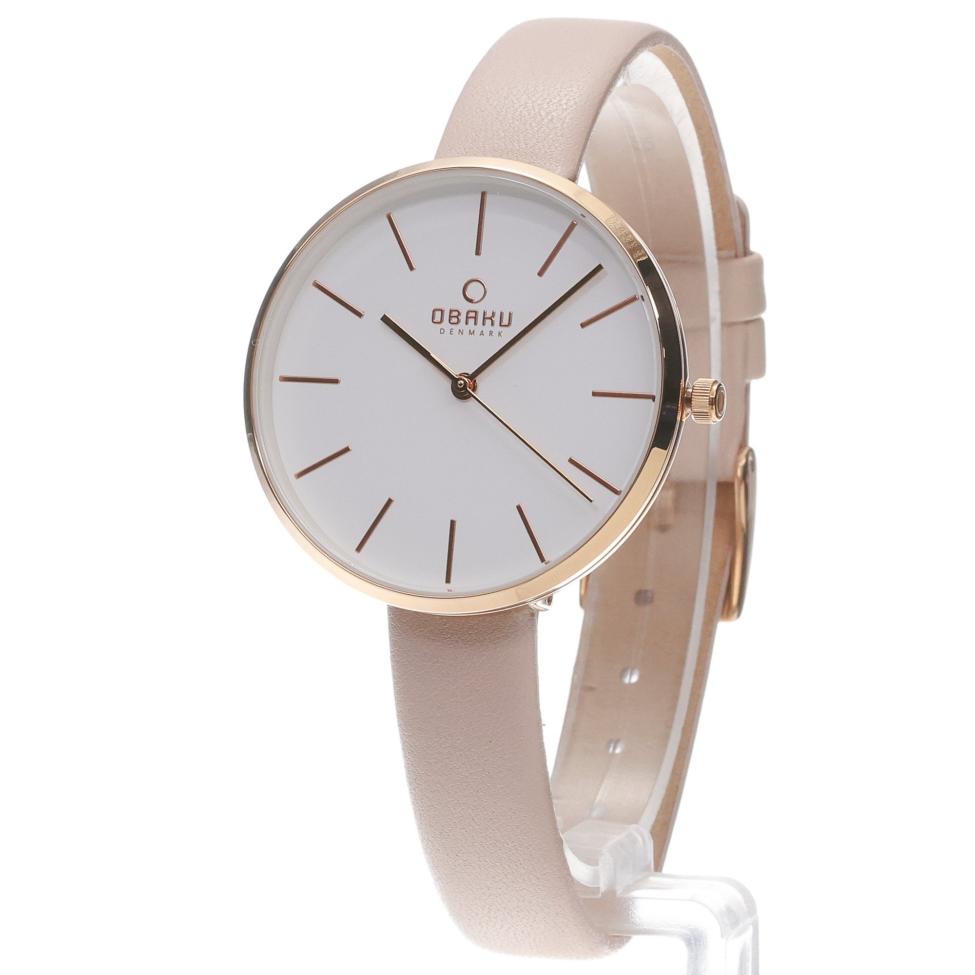 Obaku Denmark V211LXVIRX Damskie Mynte - Dove - Lau Liengard Ruge zegarek damski klasyczny mineralne