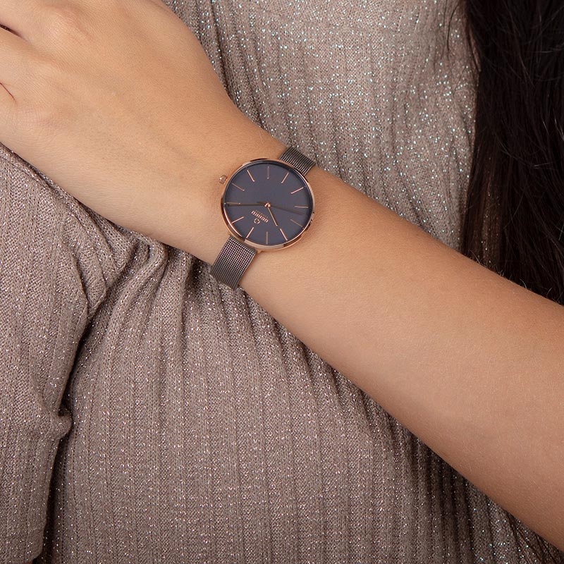 Obaku Denmark V211LXVJMJ MYNTE - GRANITE zegarek klasyczny Slim - miniatura 6