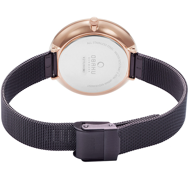 Obaku Denmark V211LXVNMN zegarek damski Slim - miniatura 2