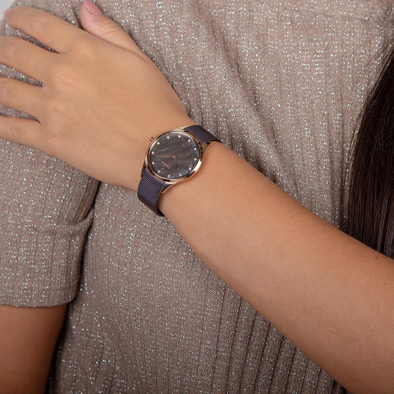 Obaku Denmark V217LXVNMN zegarek damski fashion/modowy Slim bransoleta - miniatura 11