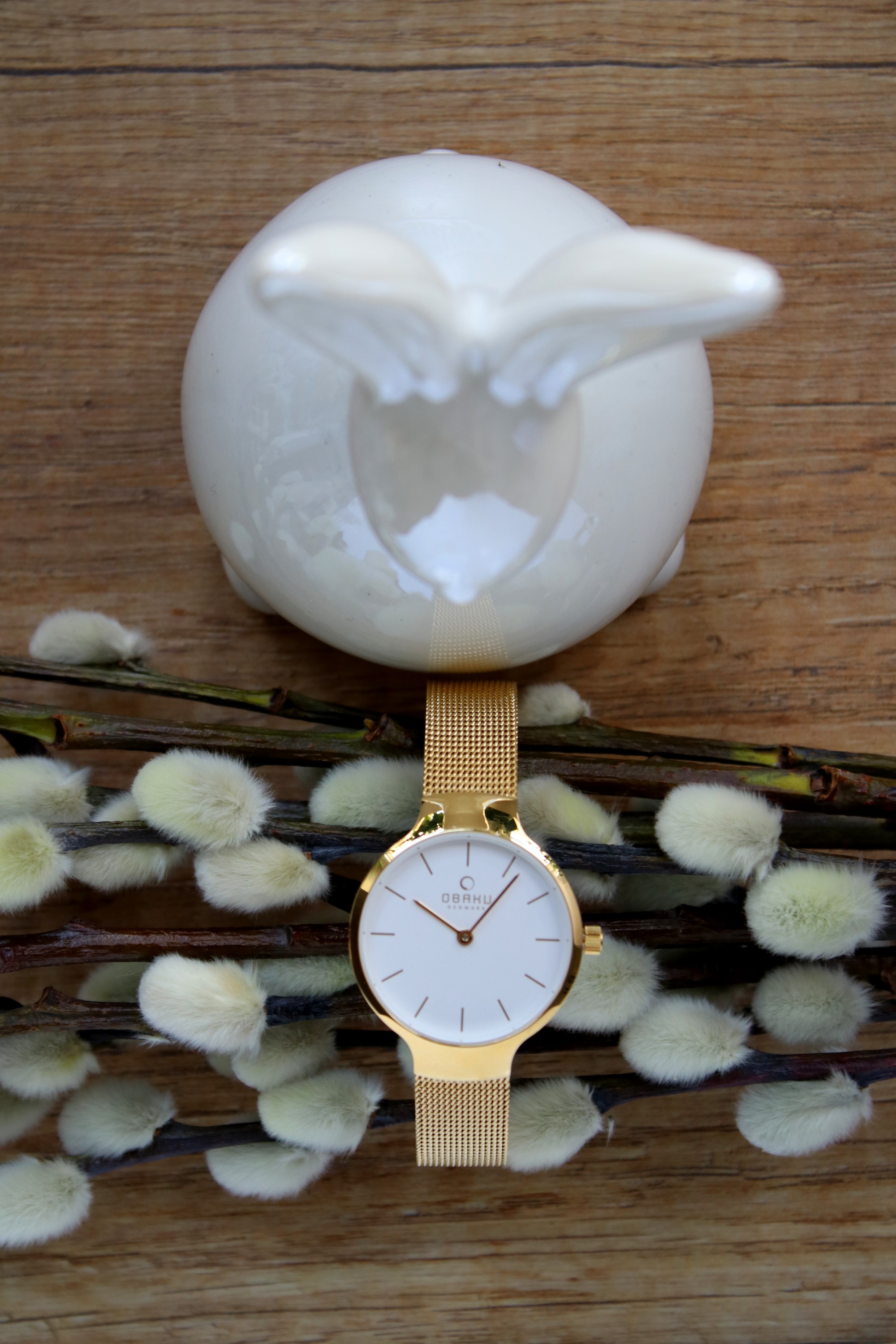 Obaku Denmark V223LXGIMG zegarek damski fashion/modowy Slim bransoleta - miniatura 10