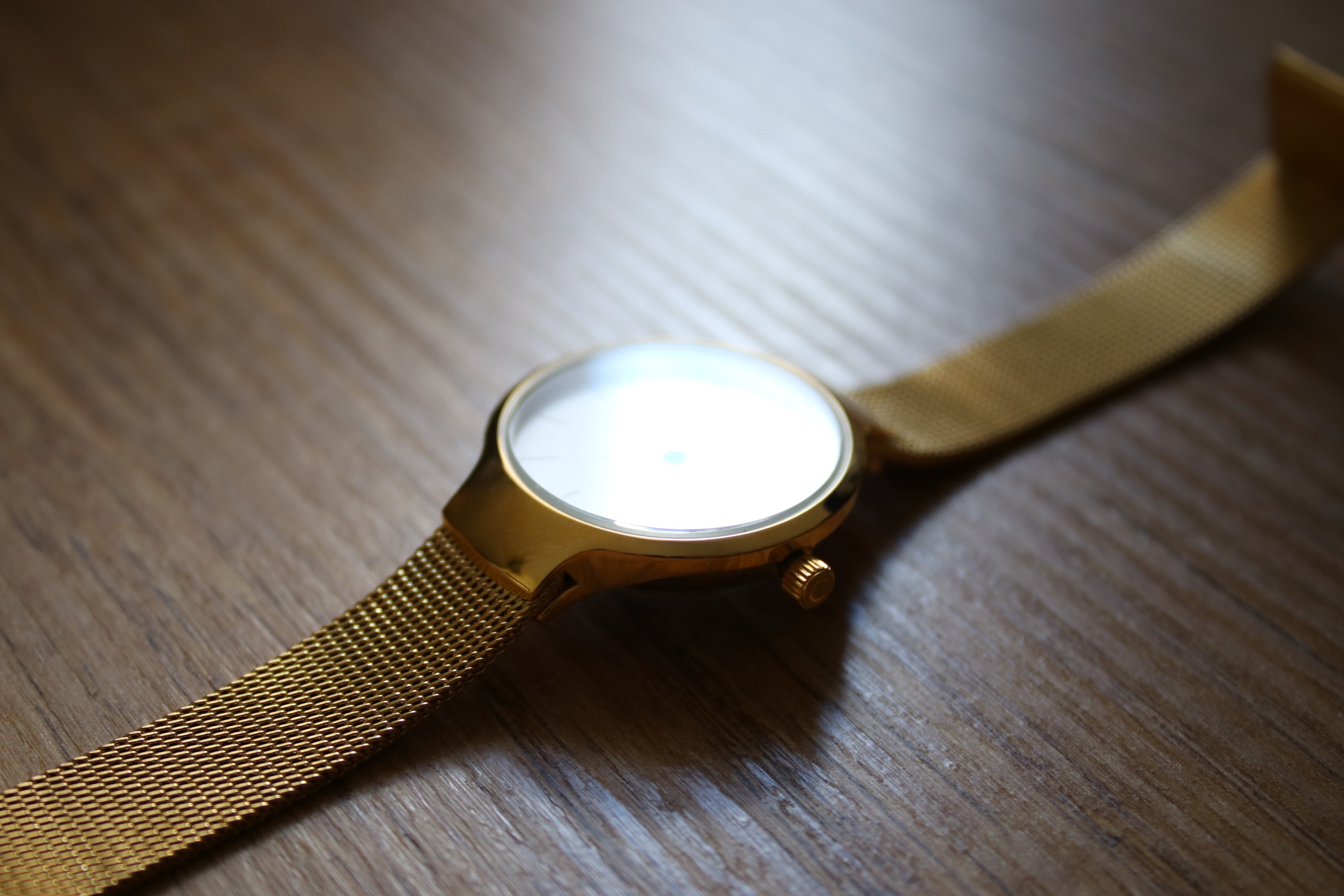 Obaku Denmark V223LXGIMG zegarek złoty fashion/modowy Slim bransoleta - miniatura 5