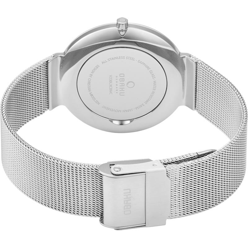 Obaku Denmark V230LXCBMC damski zegarek Slim bransoleta - miniatura 5