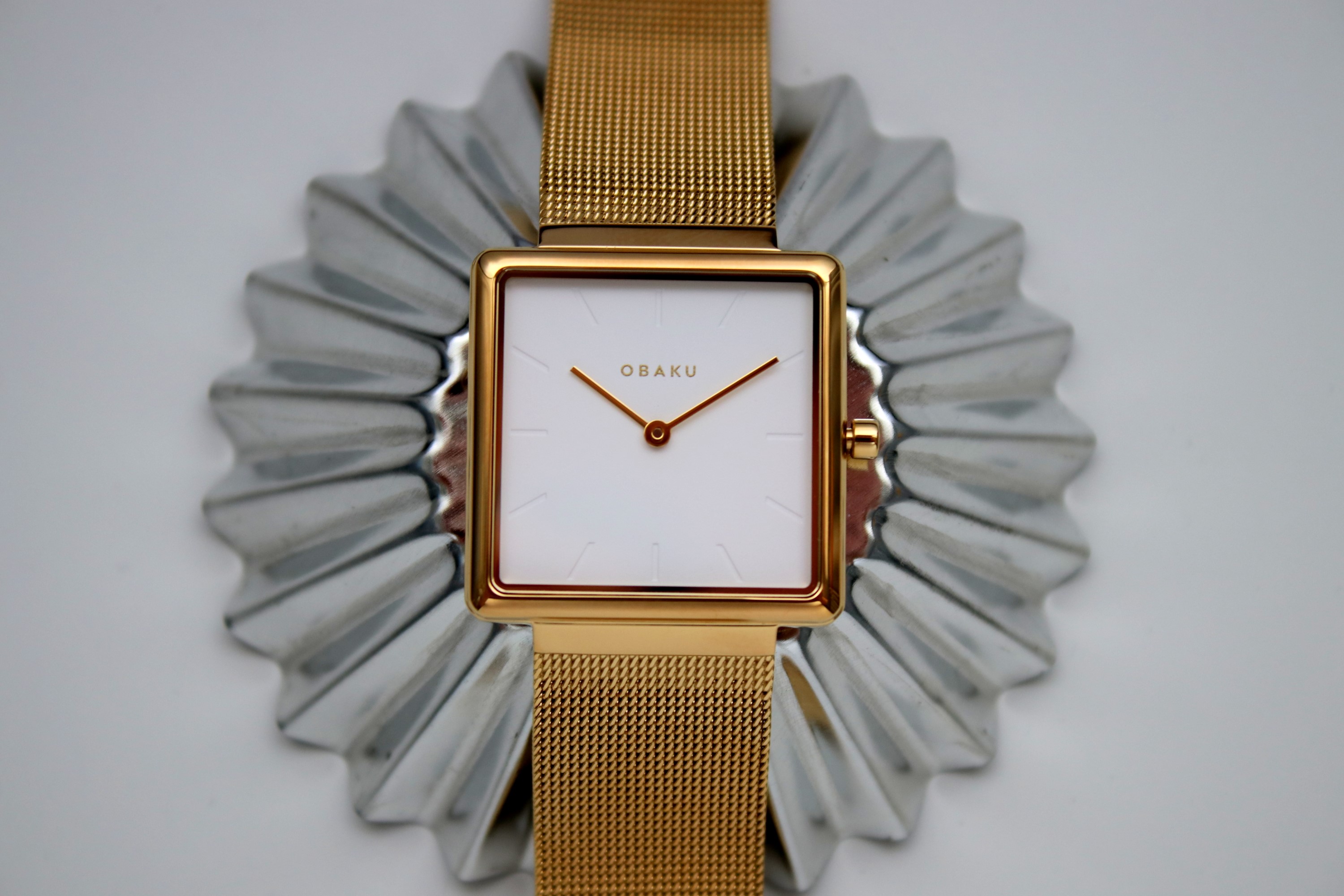 Obaku Denmark V236LXGIMG zegarek damski klasyczny Slim bransoleta - miniatura 10