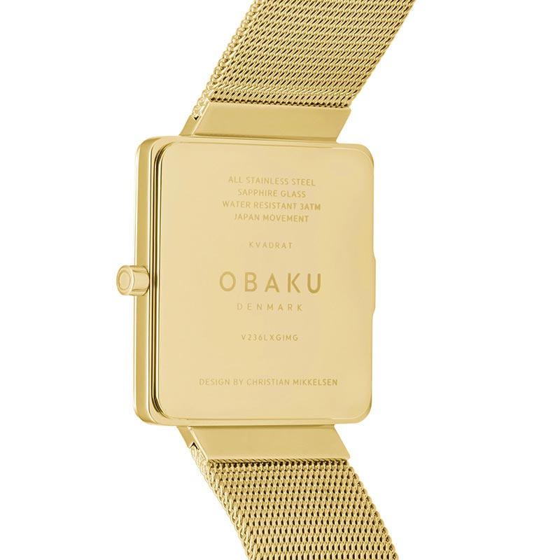 Obaku Denmark V236LXGIMG zegarek damski Slim - miniatura 3
