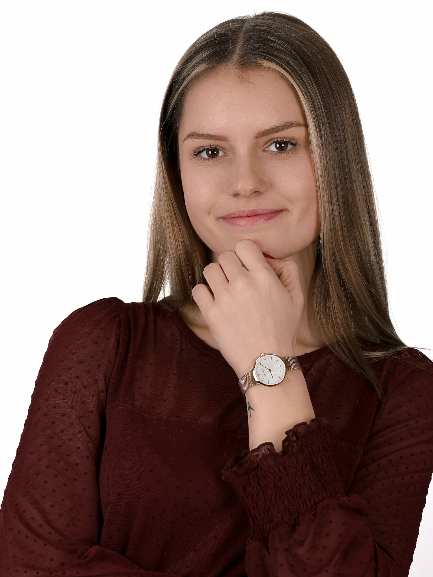Obaku Denmark V241LXVWMV zegarek damski klasyczny Slim bransoleta - miniatura 2